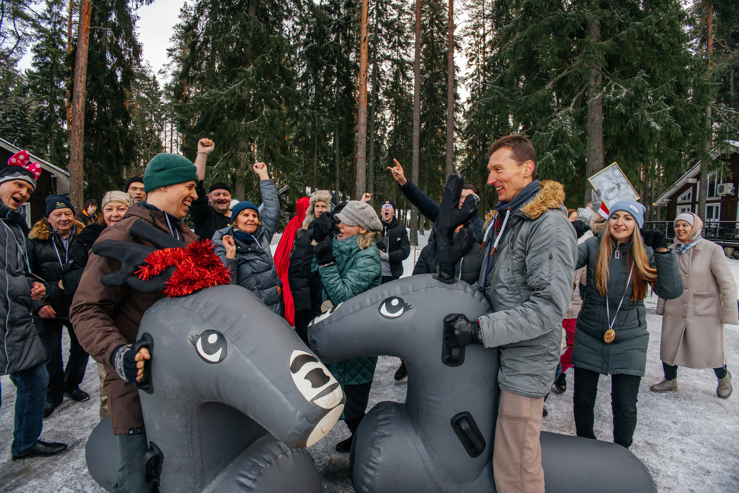 Зимний корпоратив в Царство Королевство. Фотограф в Санкт-Петербурге Виктория Безверхая