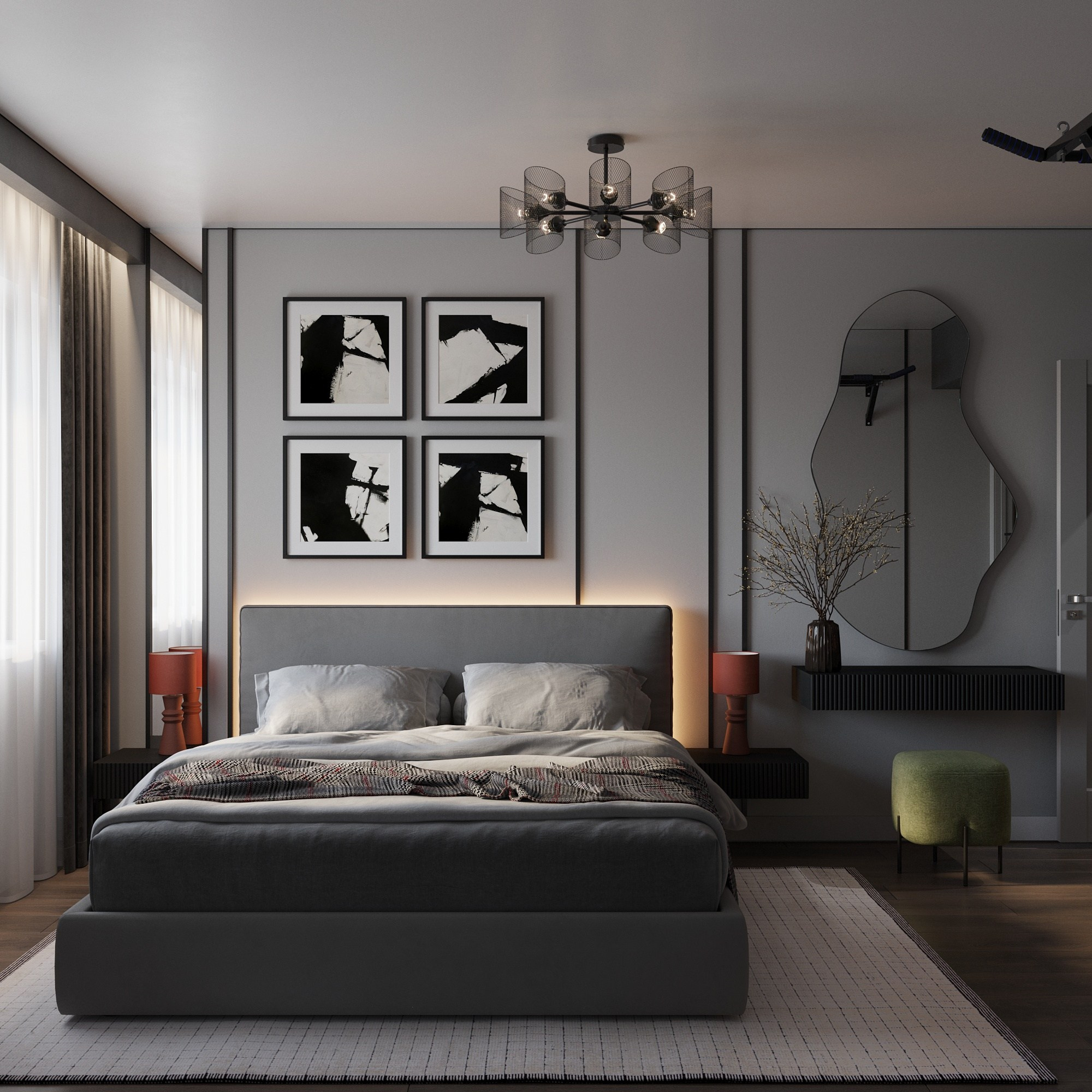 Москва квартира 70кв. Kich.design