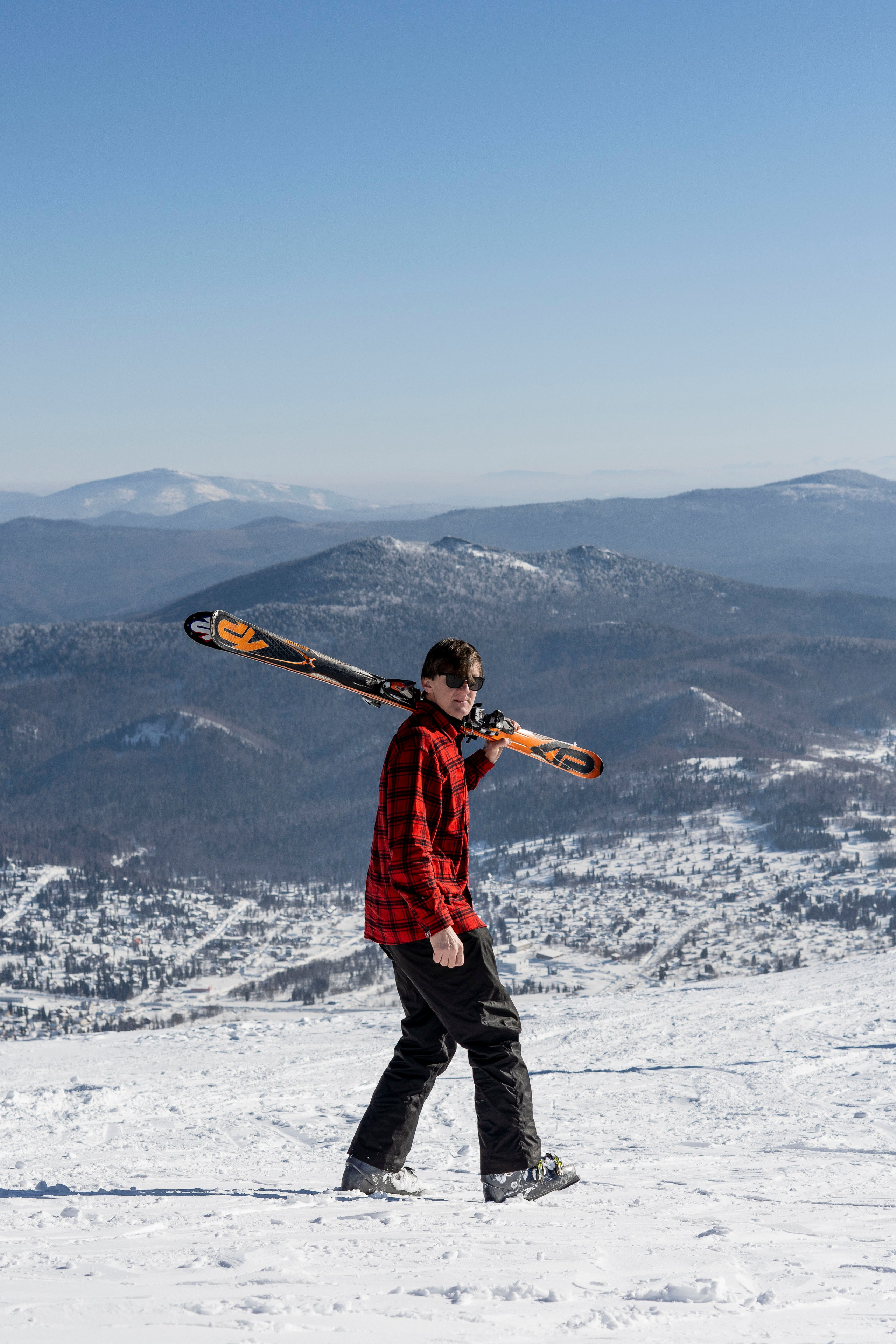 Фотосессия на вершине. Анастасия Паршукова — фотограф Шерегеш Новосибирск