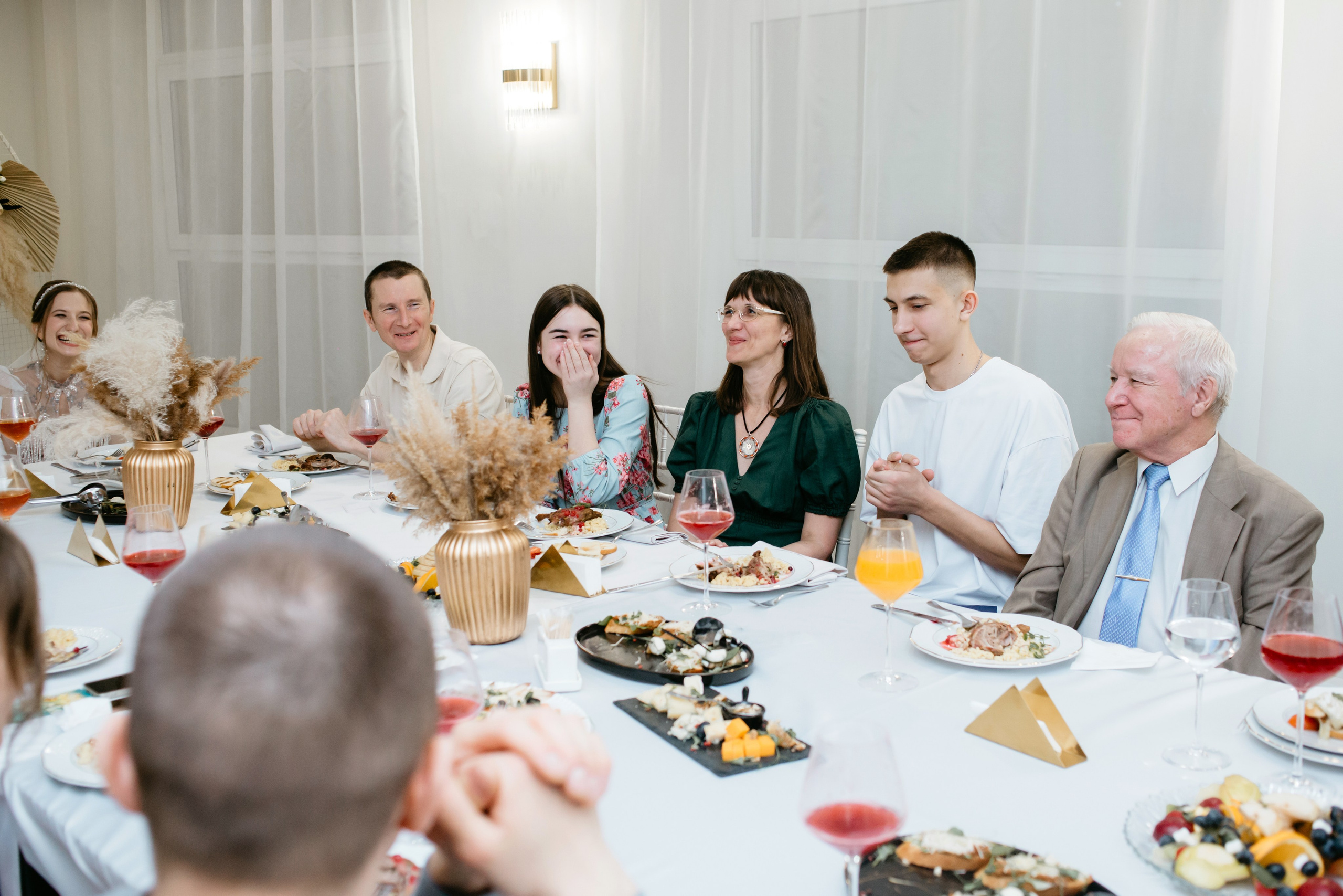 Свадебный банкет Анна и Дмитрия. Фотограф в Челябинске Ополихина Анна