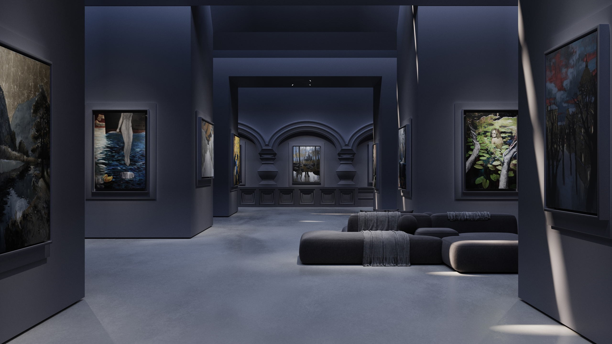 Онлайн выставка. Paintings by the artist Sergey Ratchin