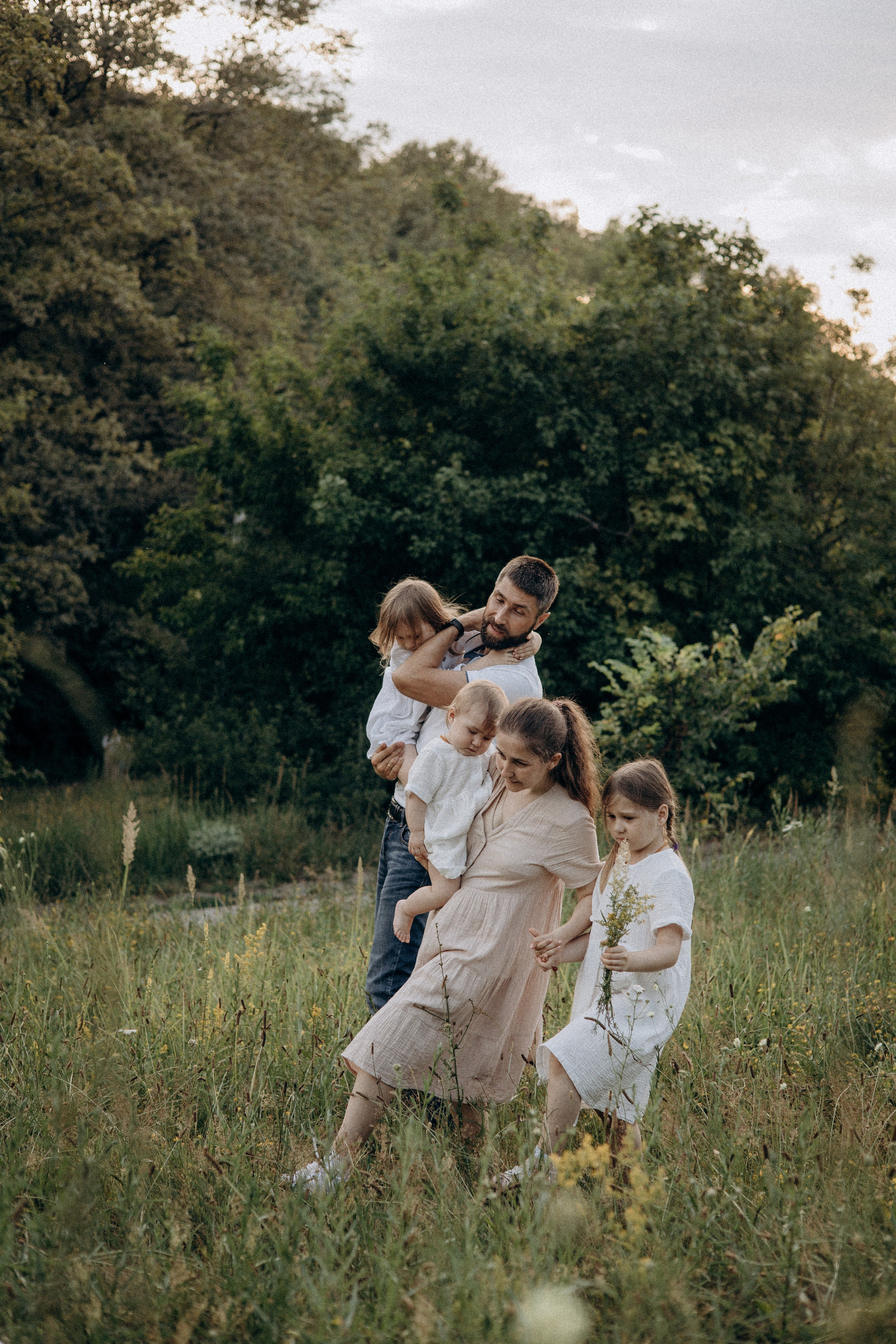 Маша, Антон, Варя, Фея и Вера. Портретный и семейный фотограф в Воронеже Ксения Ремизова