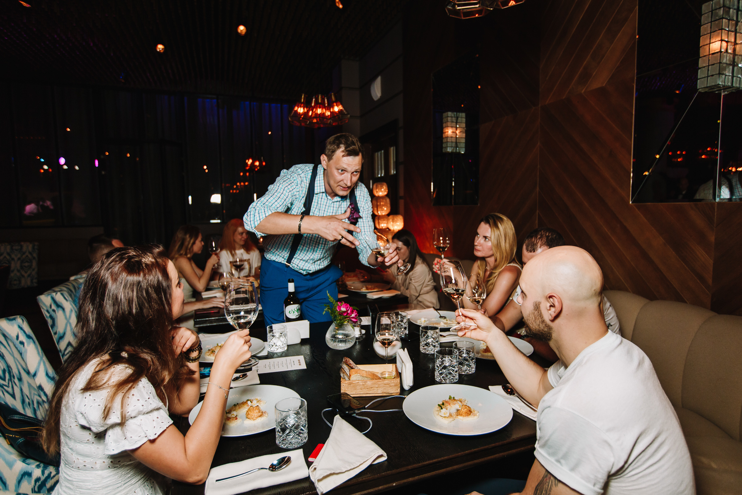 Гастроужин в ресторане ДОМ. Репортажный Фотограф в Сочи и Москве Алексей Орлов