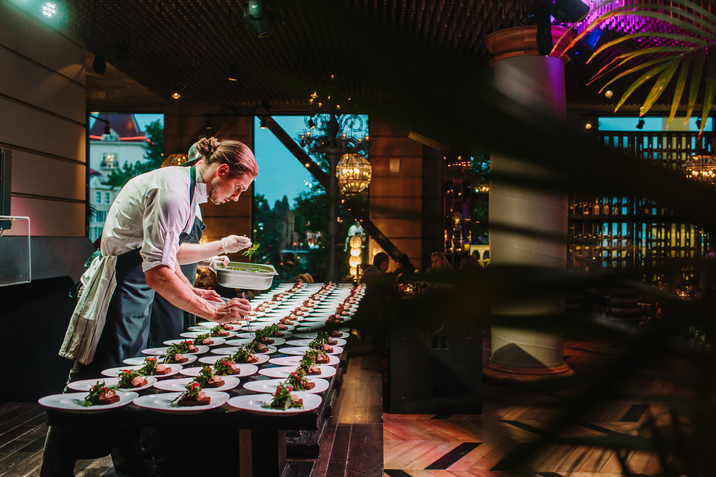 Гастроужин в ресторане ДОМ. Репортажный Фотограф в Сочи и Москве Алексей Орлов