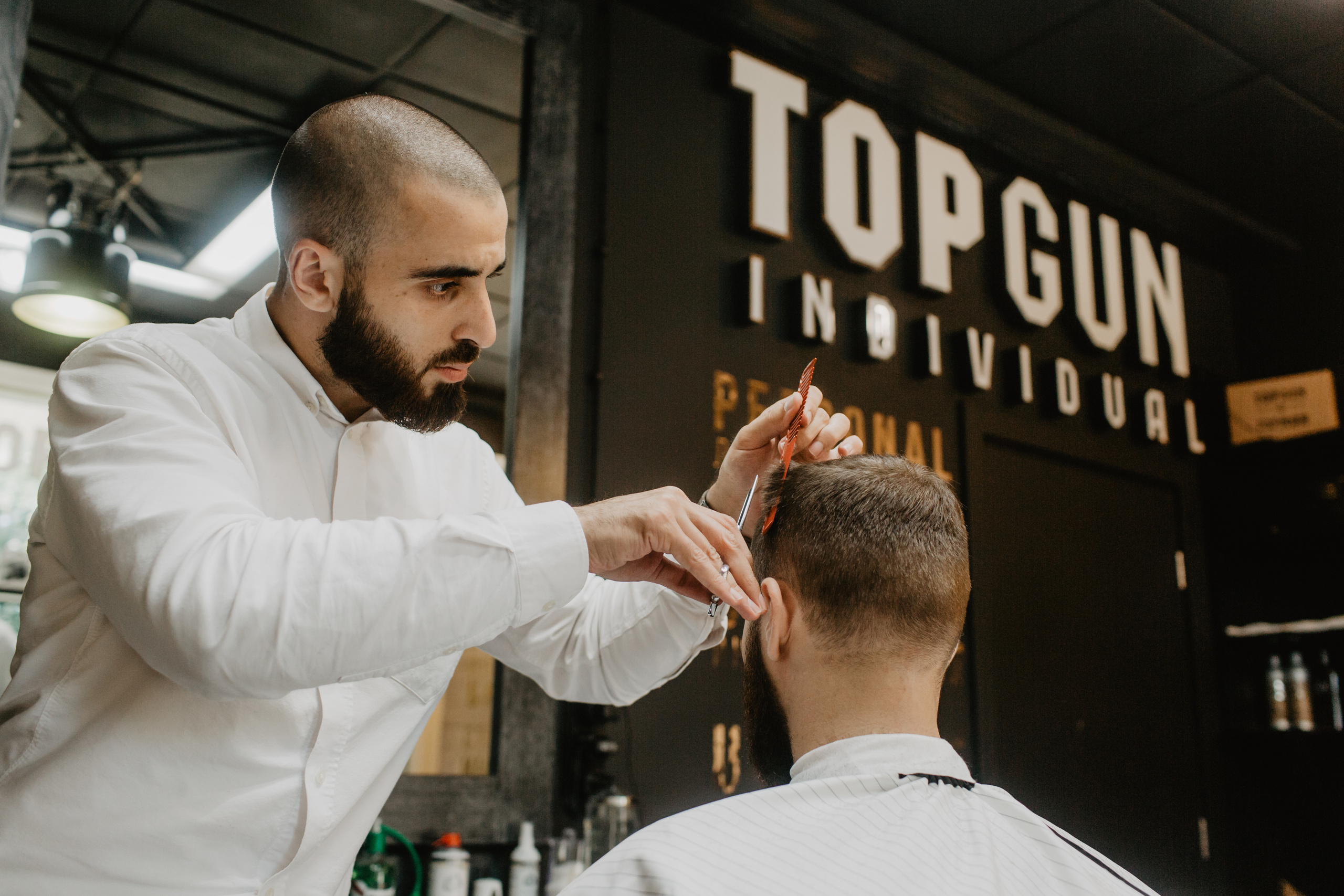 Барбершоп Topgun. Репортажный Фотограф в Сочи и Москве Алексей Орлов