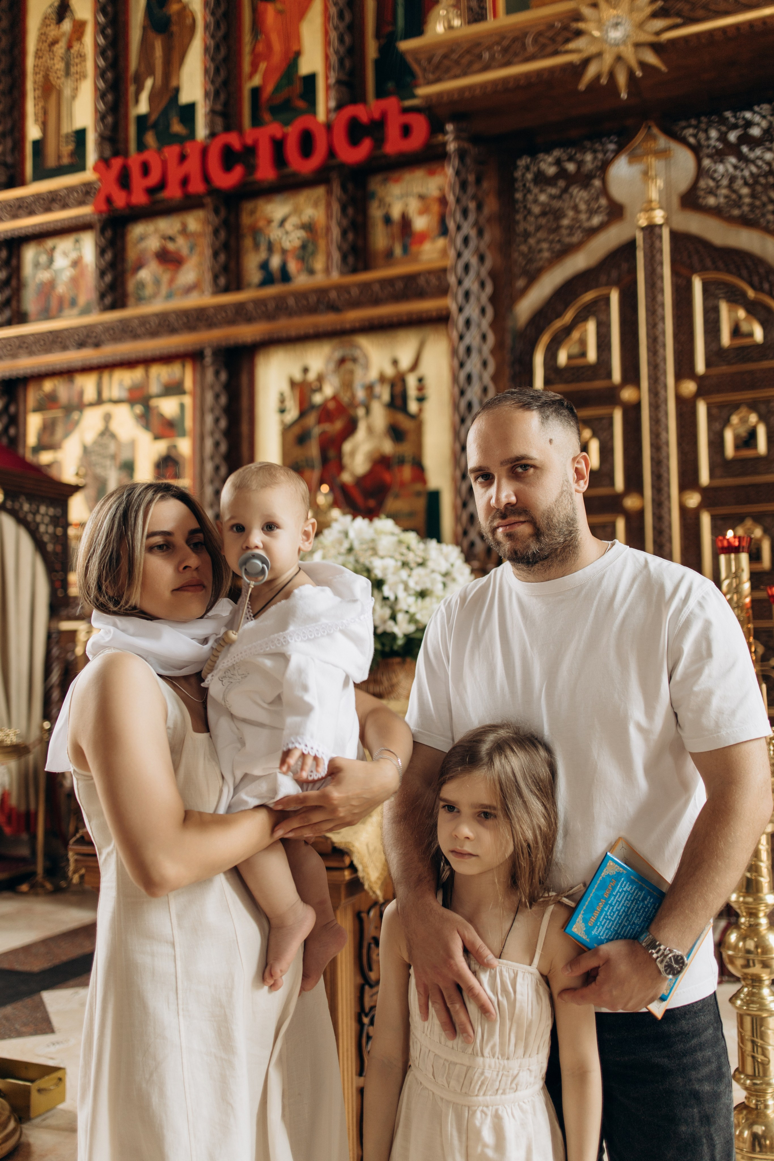 Крещение Радмира. Самый теплый фотограф в Краснодаре Рябоконь Ксения