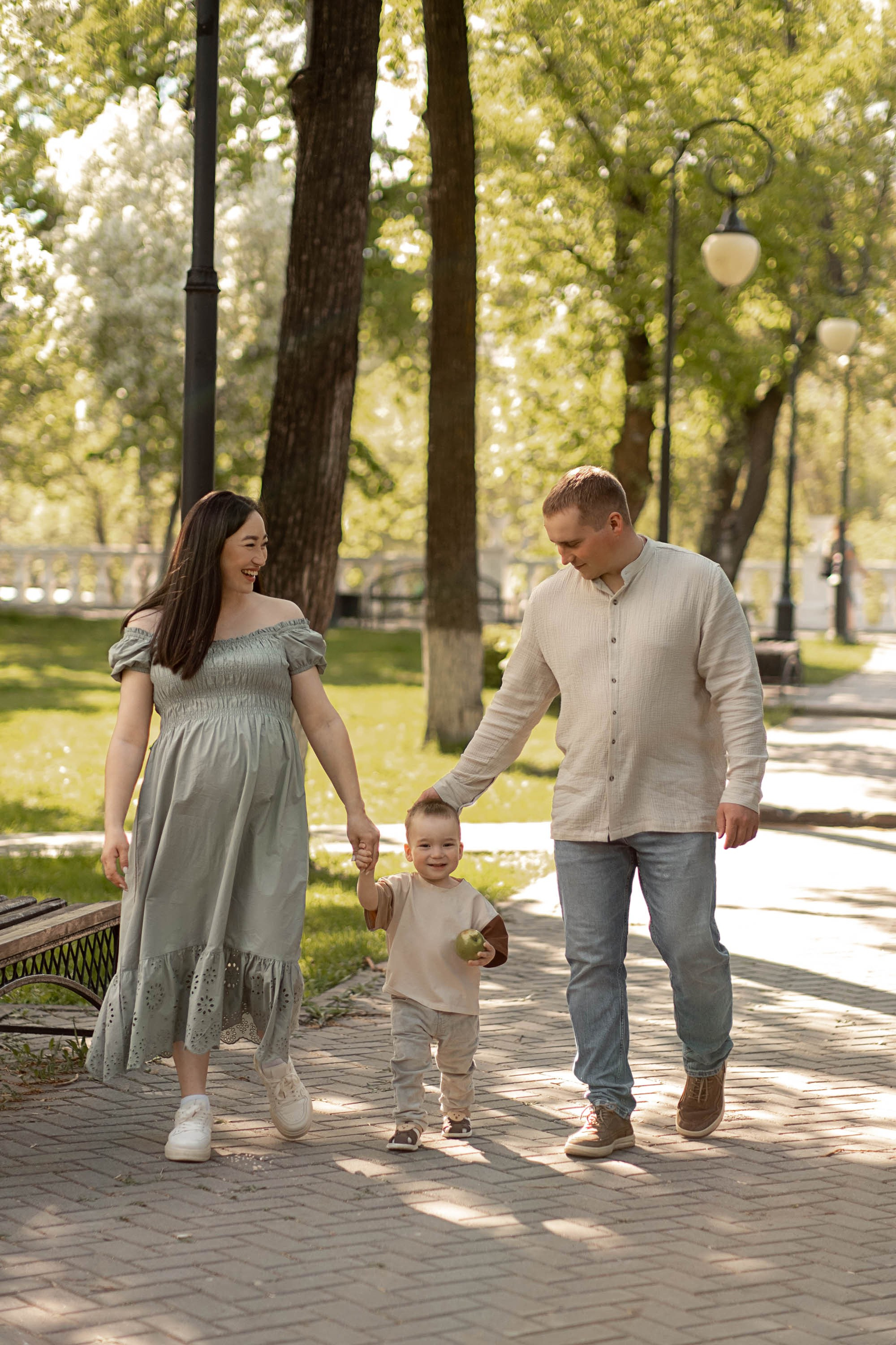 Джамиля, Юра и малыш Андрей. Свадебный и семейный фотограф в Тюмени Екатерина Дубровина
