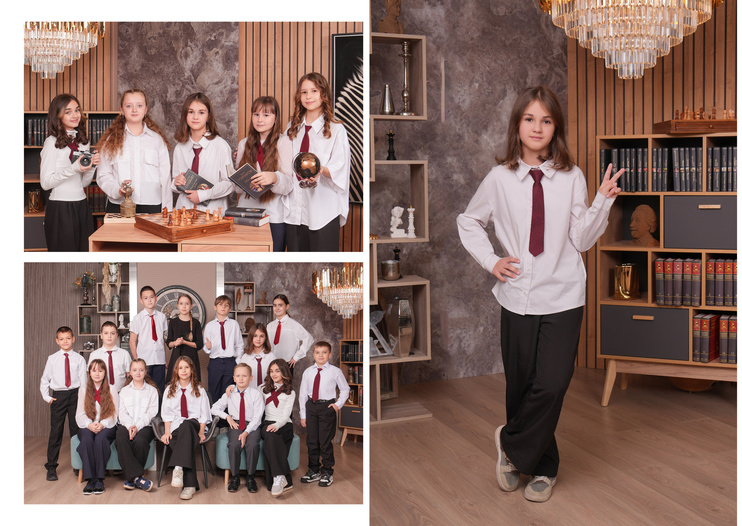 ШКОЛА 93 4 В. Красивый выпускной альбом в Краснодаре