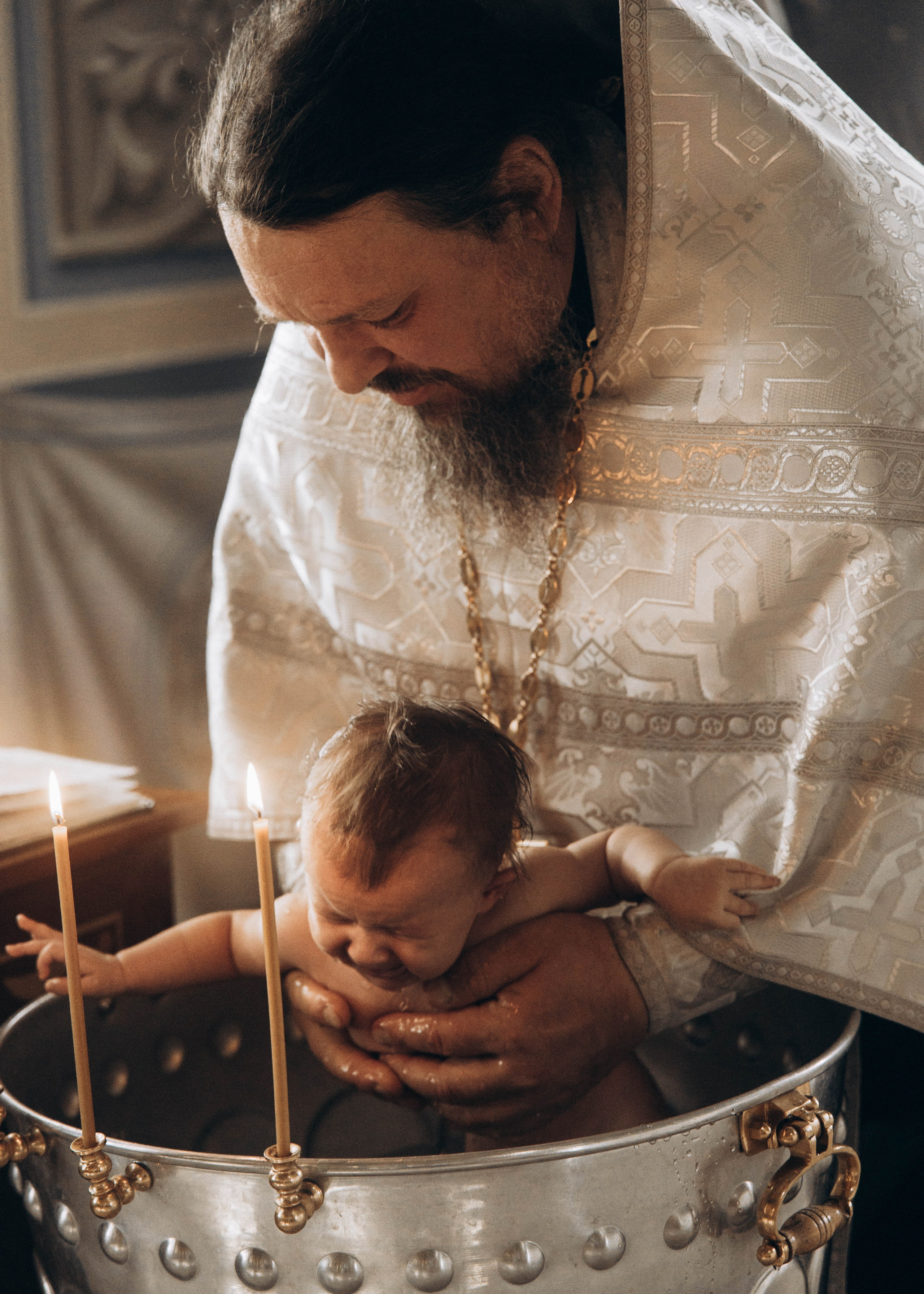 КРЕЩЕНИЕ. Фотосессия новорожденных в Москве и Московской области