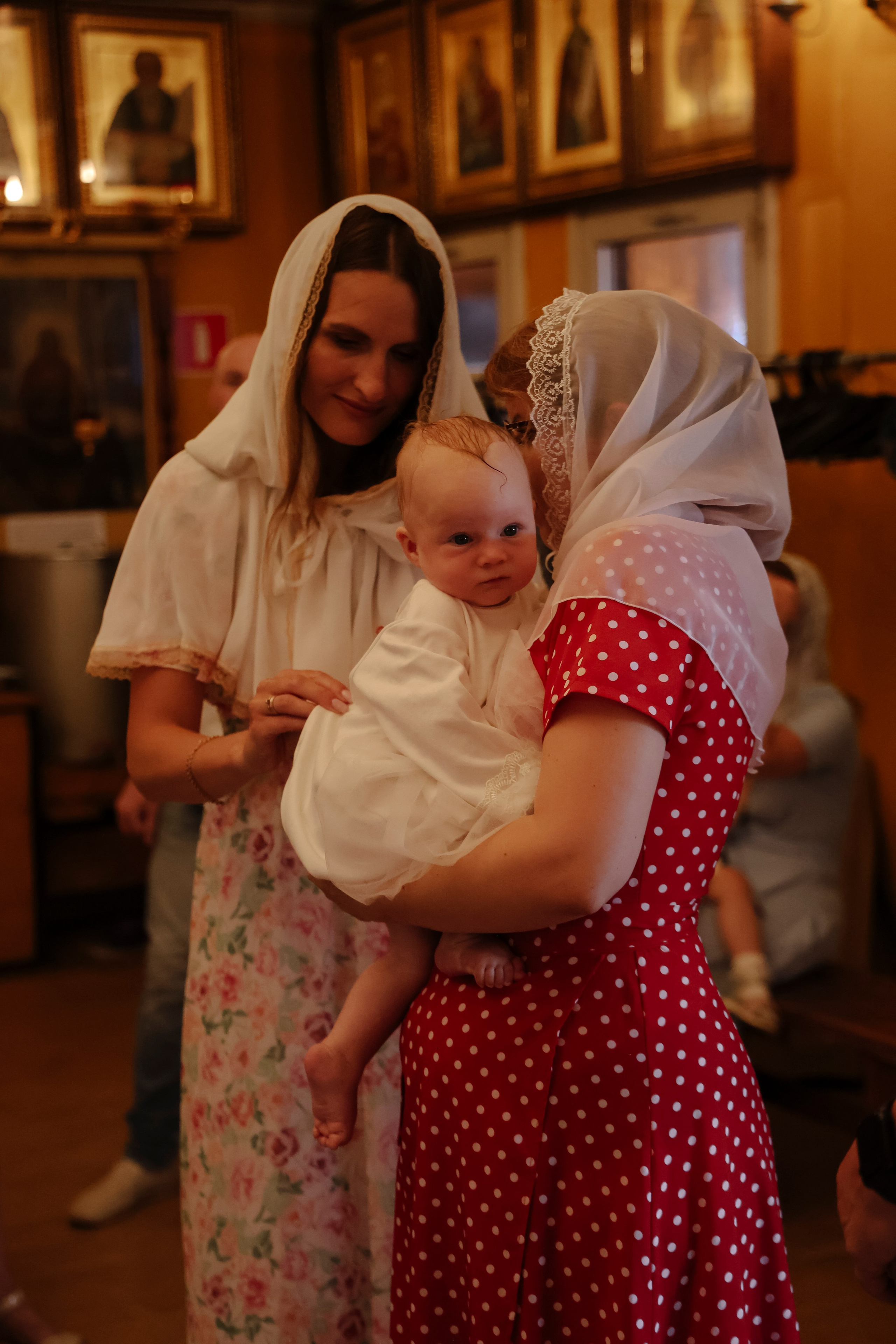 Крещение Анастасии. Фотограф новорожденных