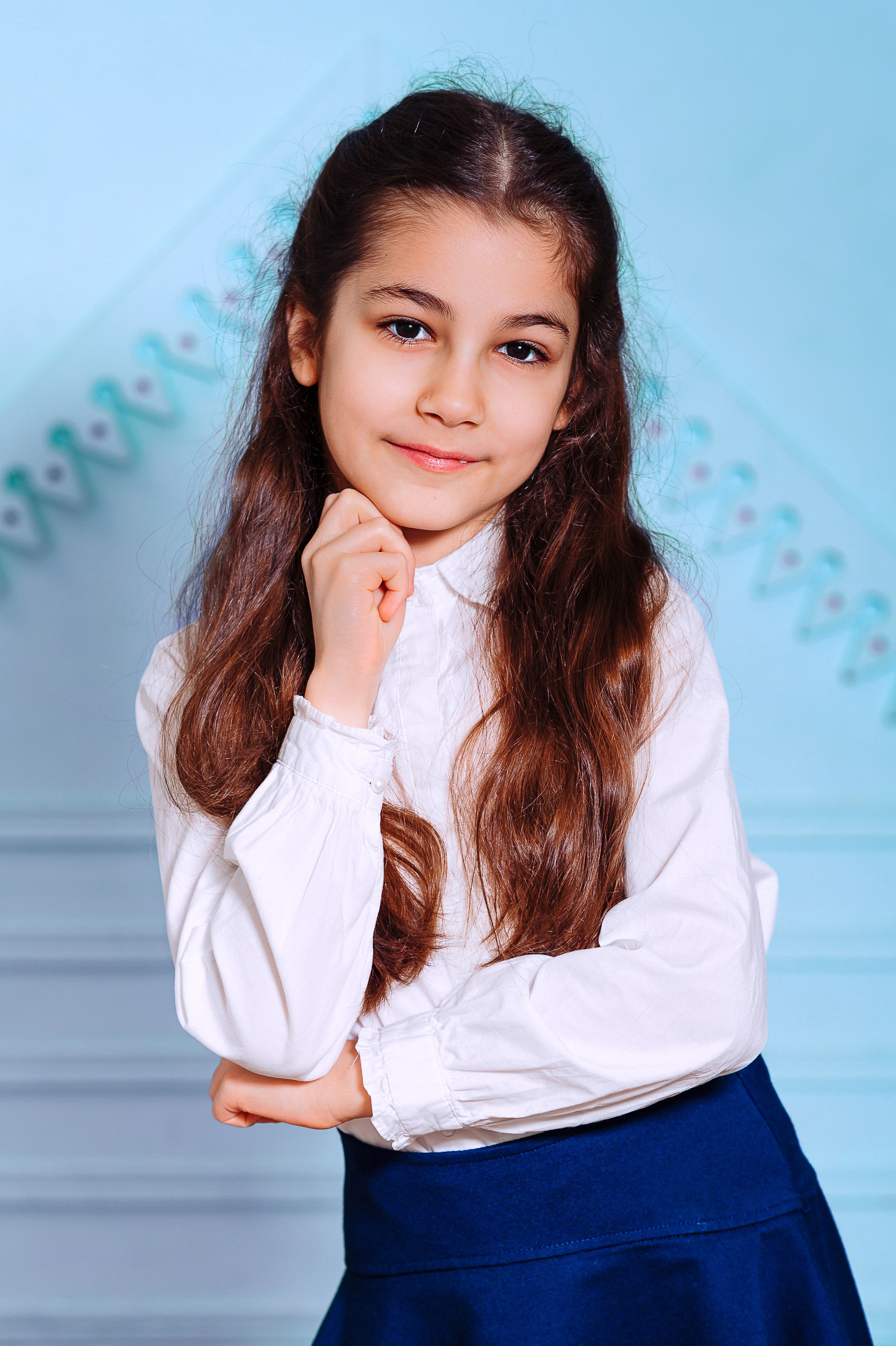 Портрет и виньетка класса. Выпускной школьный альбом в Москве / Школьный фотограф Юлия Михайленко