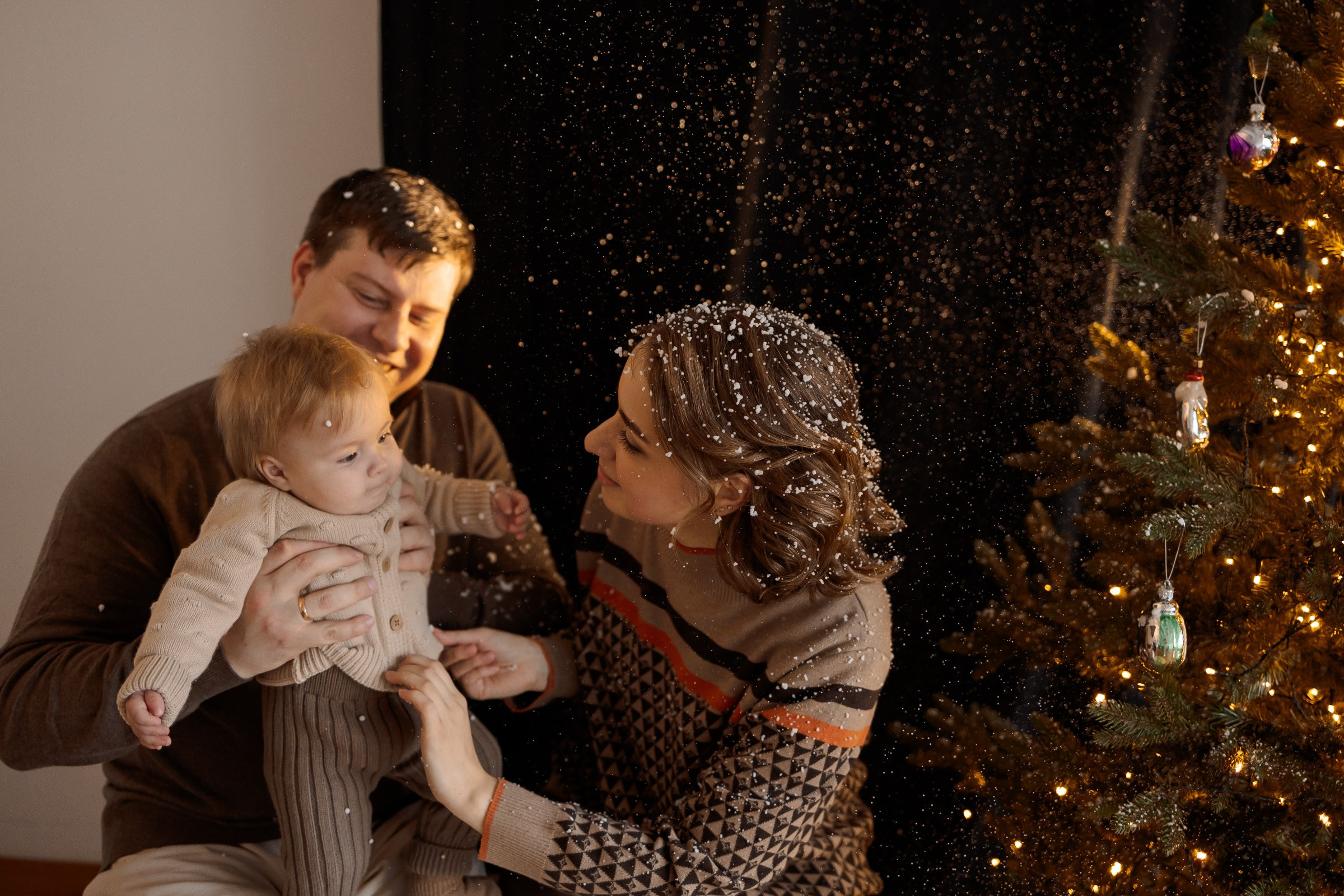 Волшебный снег. Семейный Фотограф в Москве Евгения Симоненко