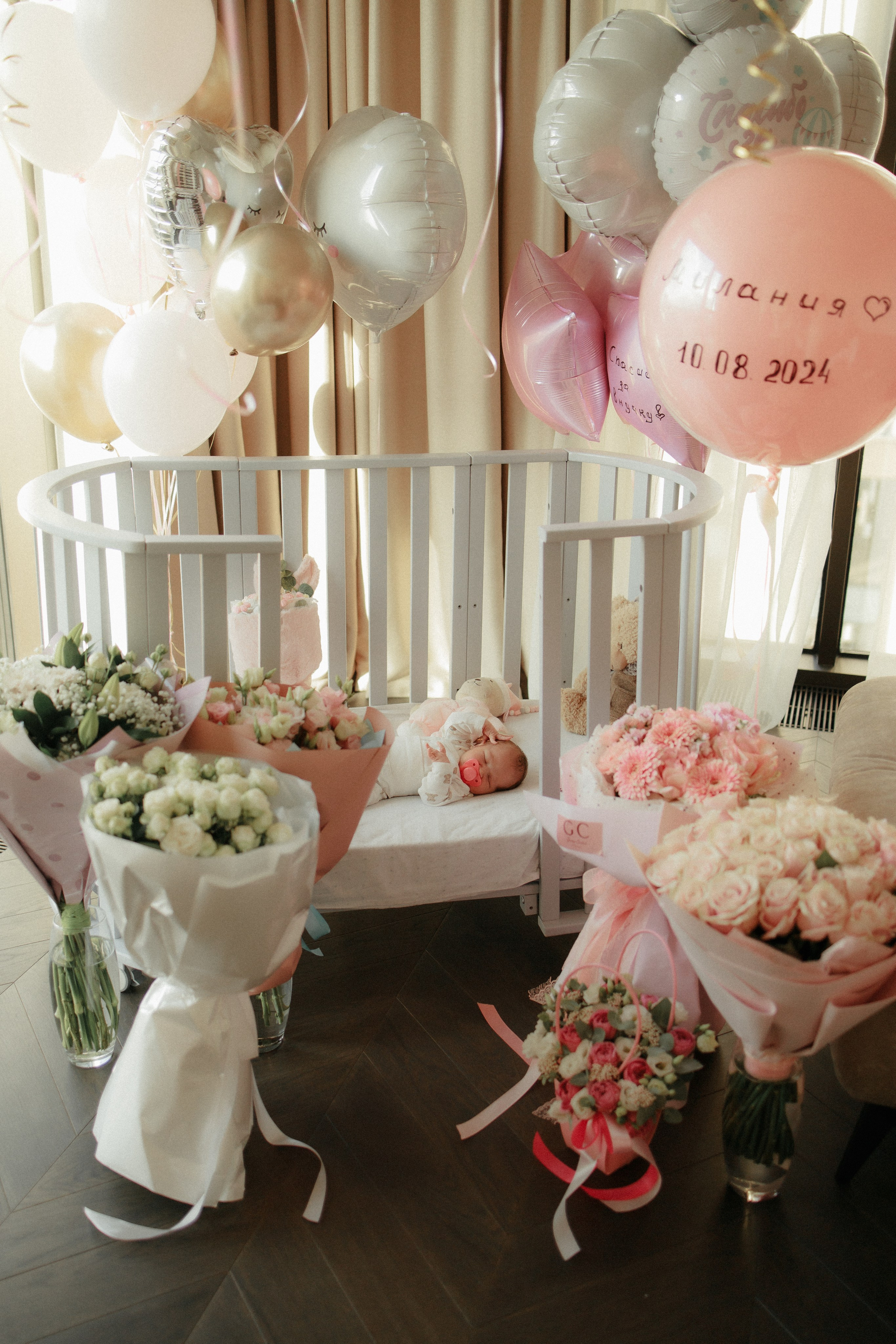 Выписка Милании. Семейный фотограф, фотограф новорожденных в Москве, Анастасия Федяева