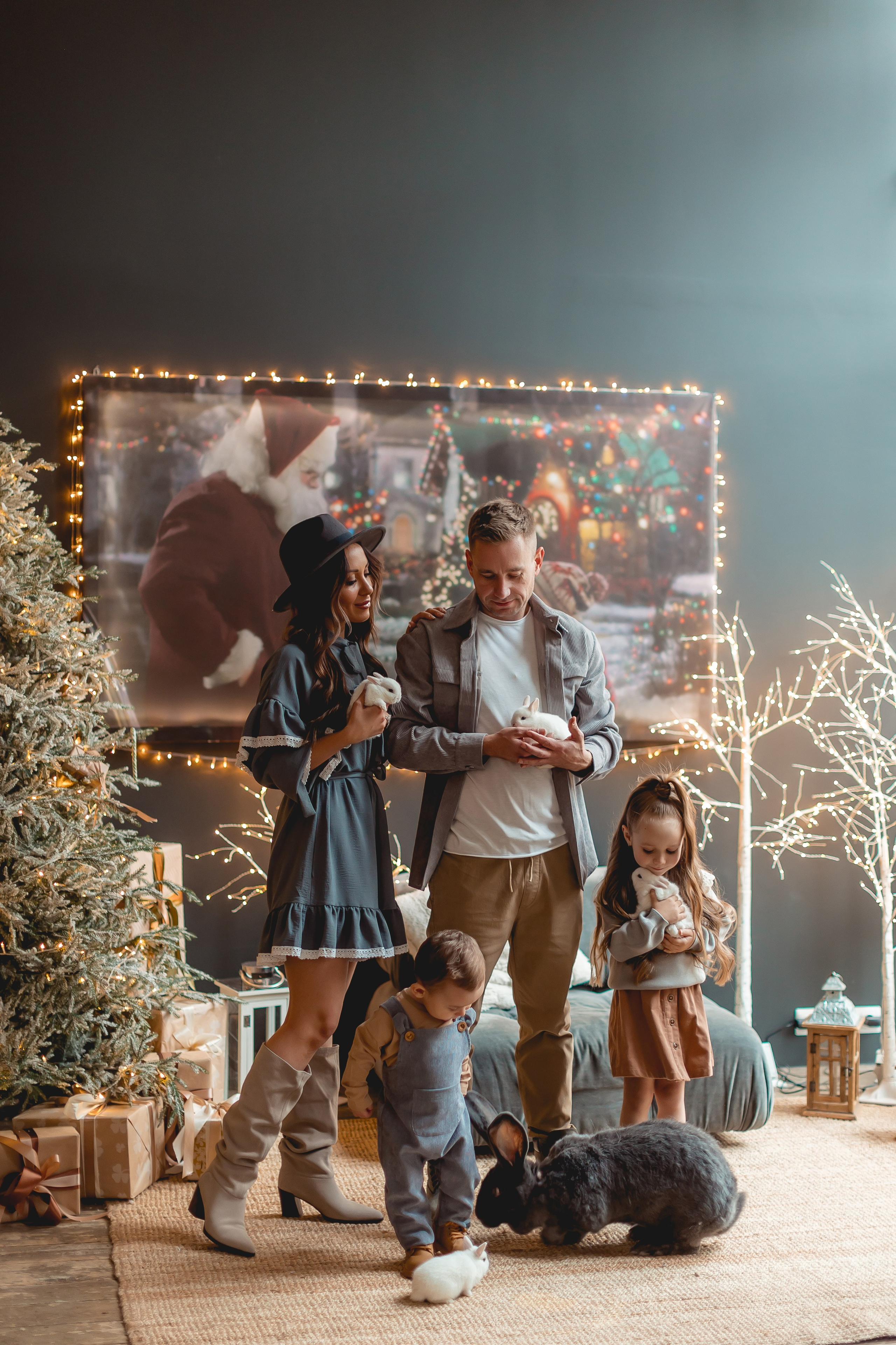Новый год. Семейный фотограф в Москве Татьяна Болтиева
