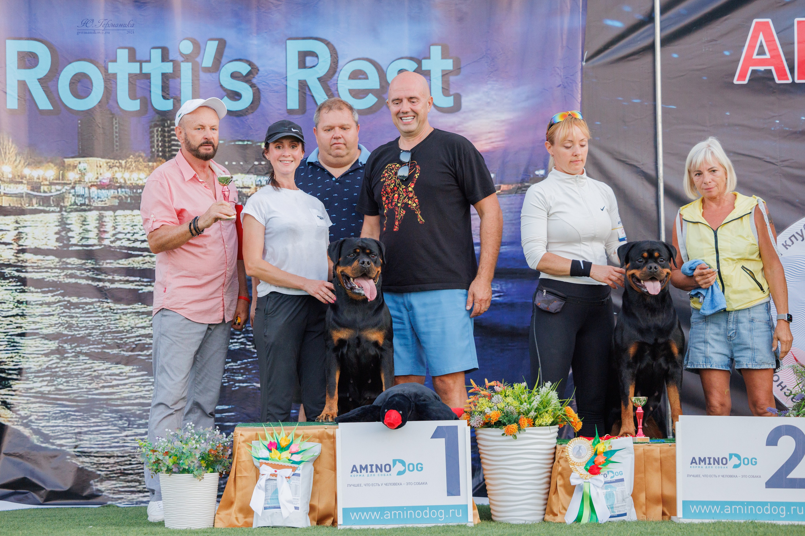 Анапа ротвейлеры 14-15.09.2024. Фотограф-анималист Юлия Германика