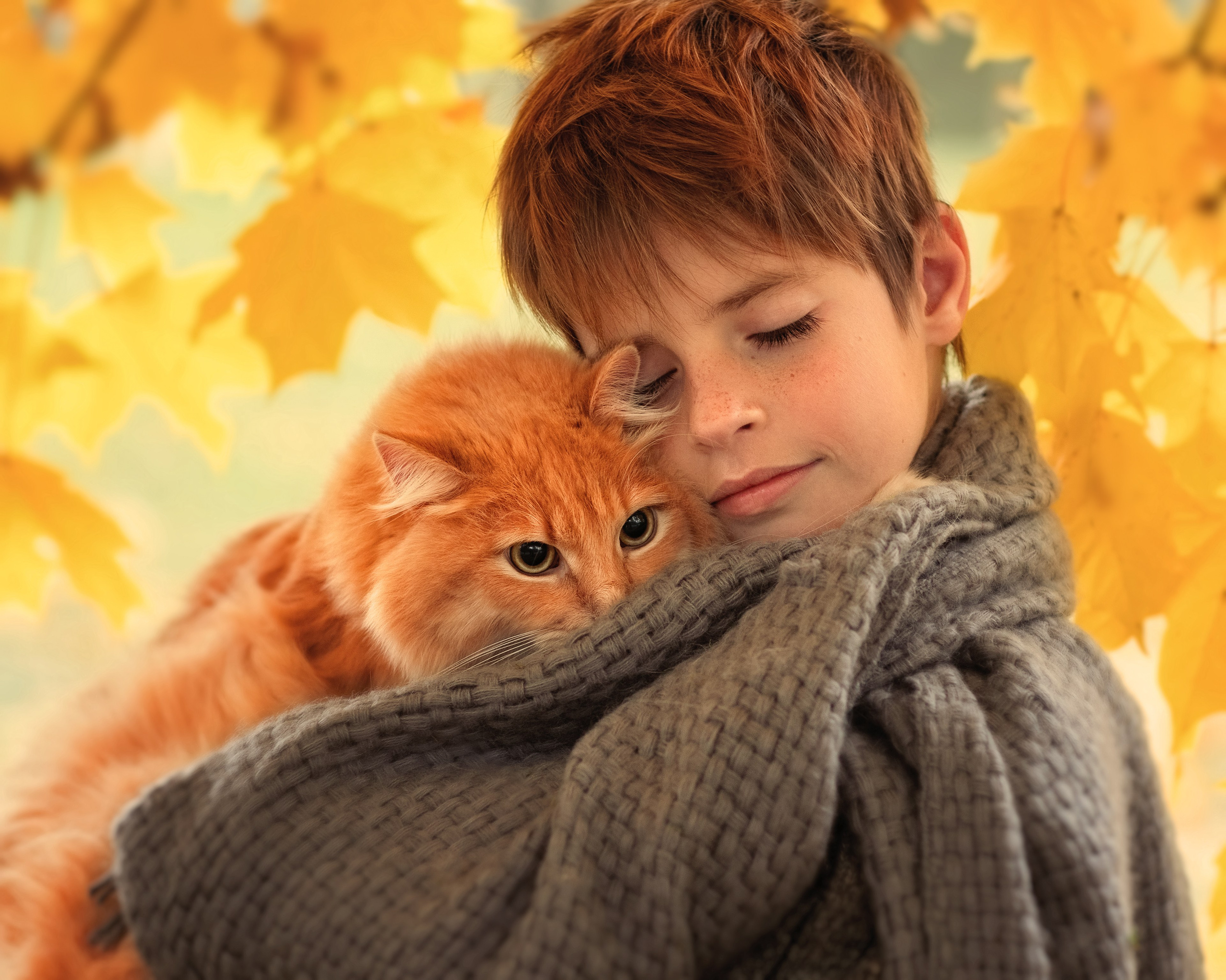 Даня и Рыжик. Фотограф Минск Юлия Войнич