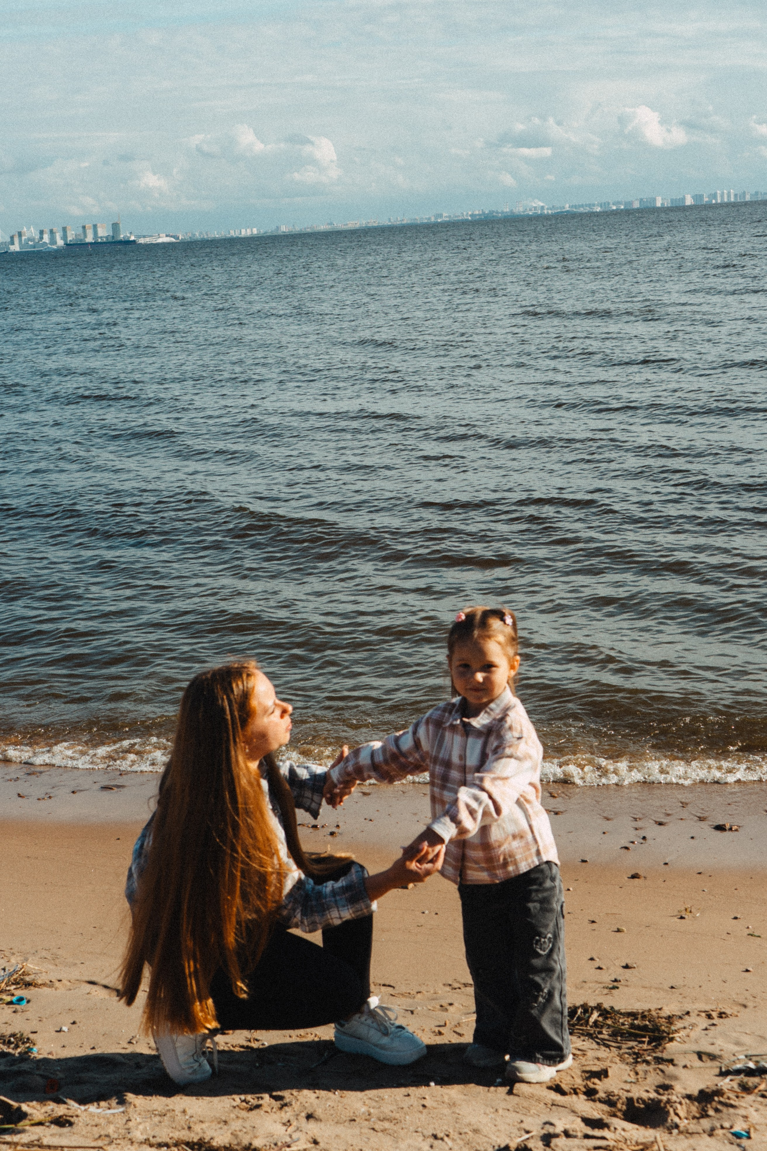 МАМА И ДОЧКА НА ФИНСКОМ ЗАЛИВЕ. Профессиональный фотограф, Санкт-Петербург — Виктория Богомолова