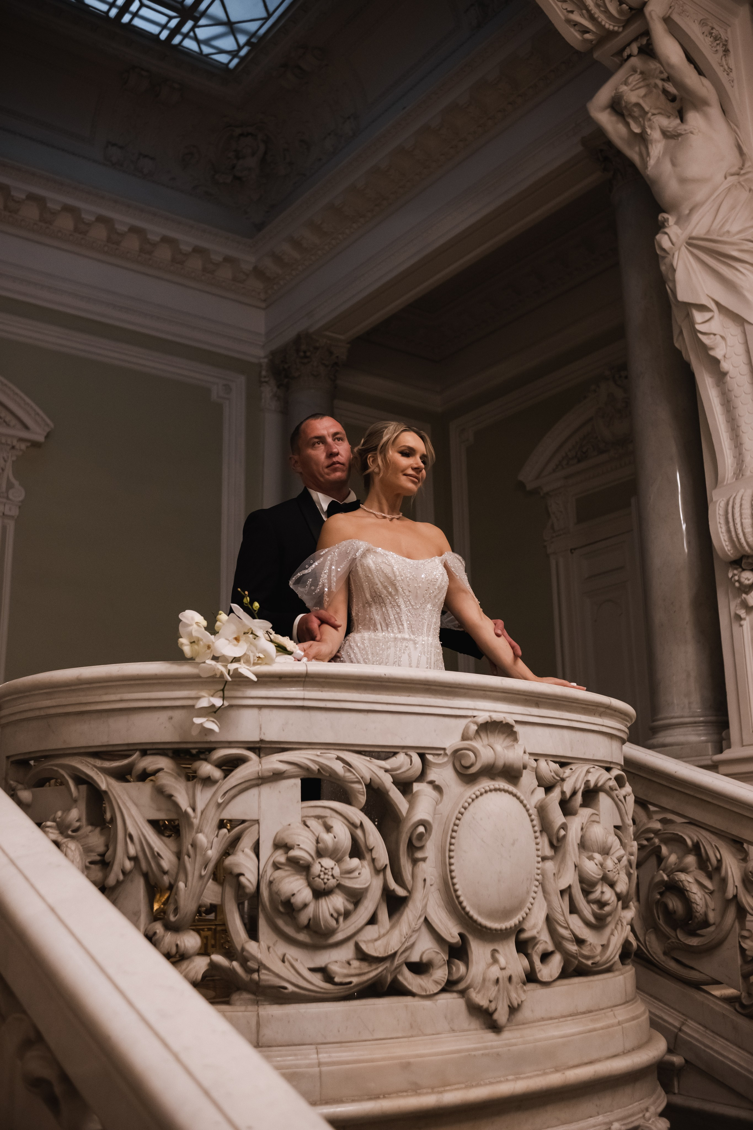 Свадебная вечерняя фотосессия. Портретный и репортажный фотограф в Санкт-Петербурге | Валерия Кайряк