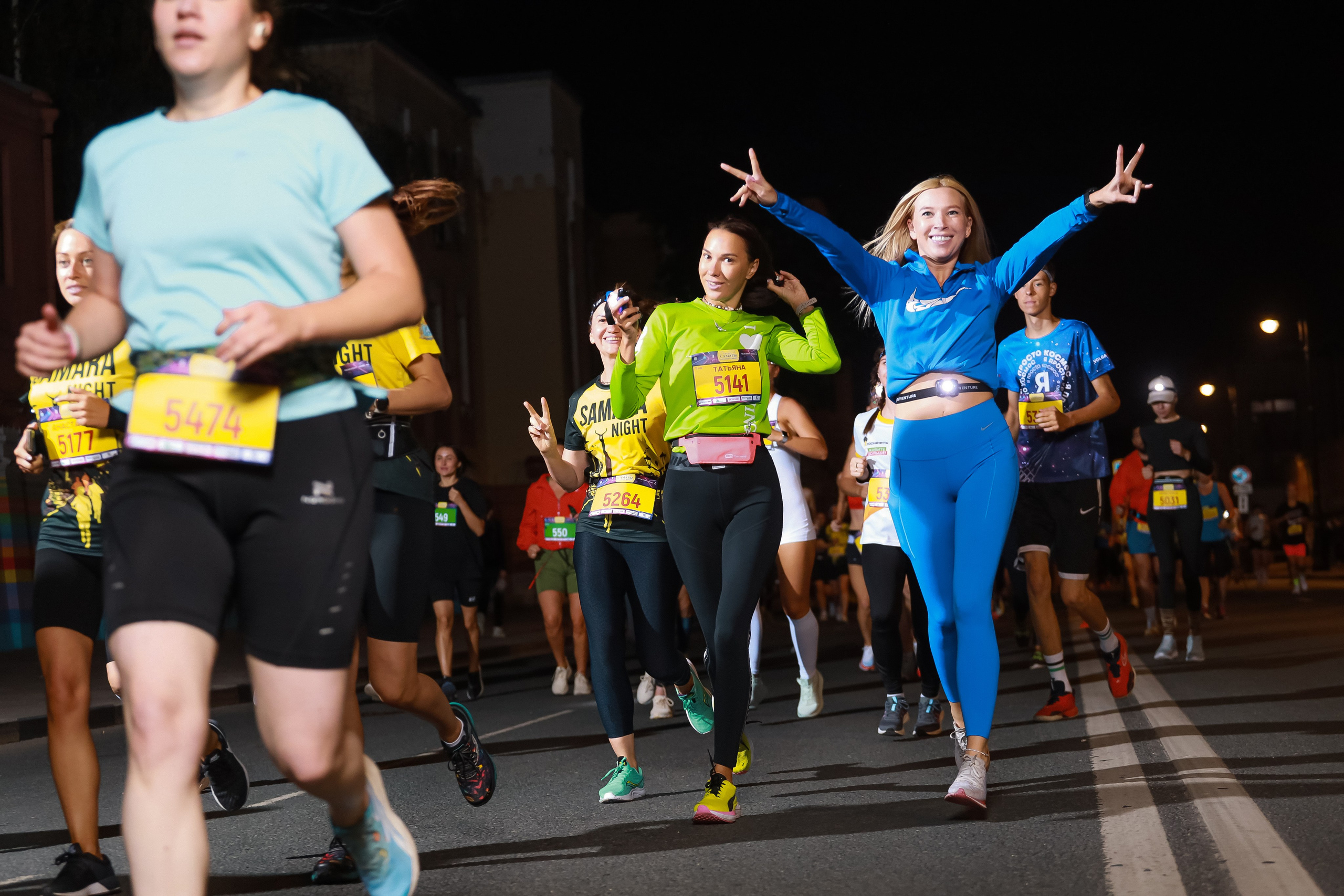 Ночной Марафон «Огни Самары». Фотограф в Самаре Максим Тырин