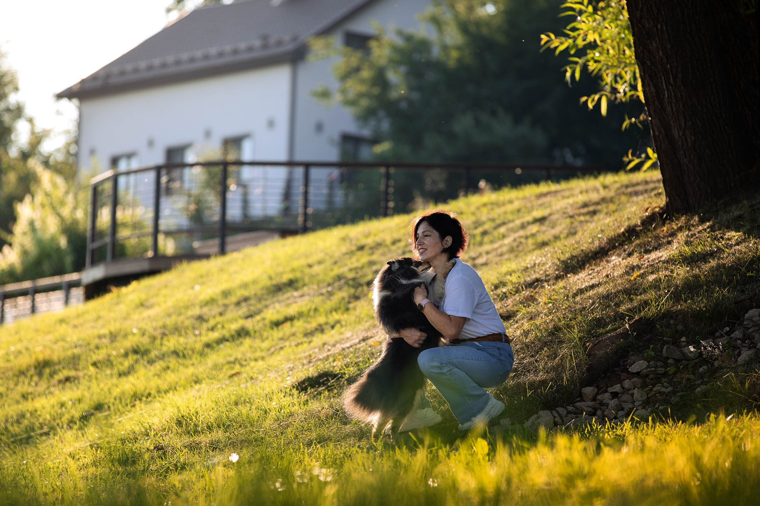 Съемка с шелти на рассвете на песчаном карьере. Фотограф-анималист в Москве и Московской области Татьяна Фролова