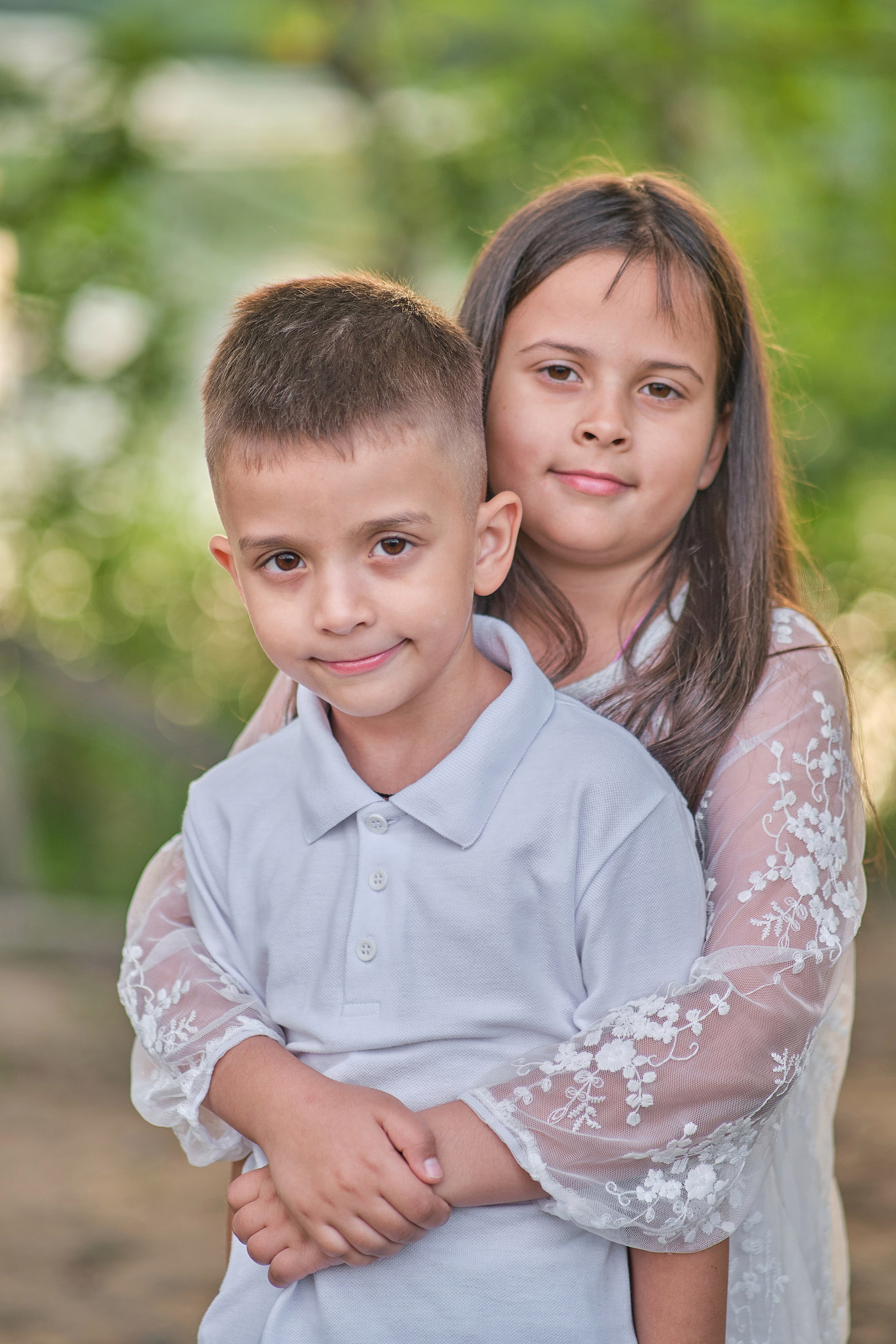 Ксения, Олег, Давид и Маруся