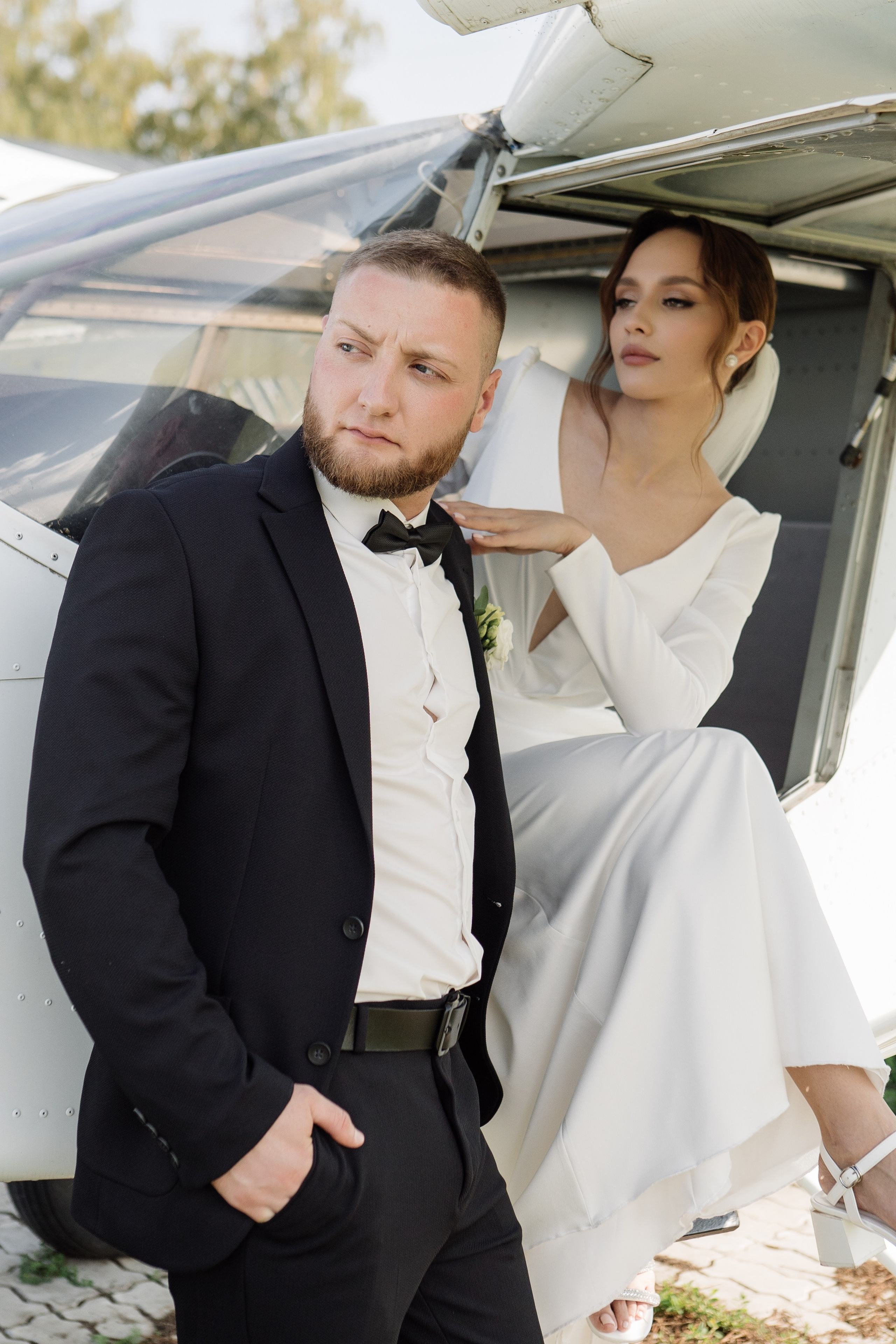 Аэродром. Свадебный фотограф Тольятти Москва Адамова Виктория