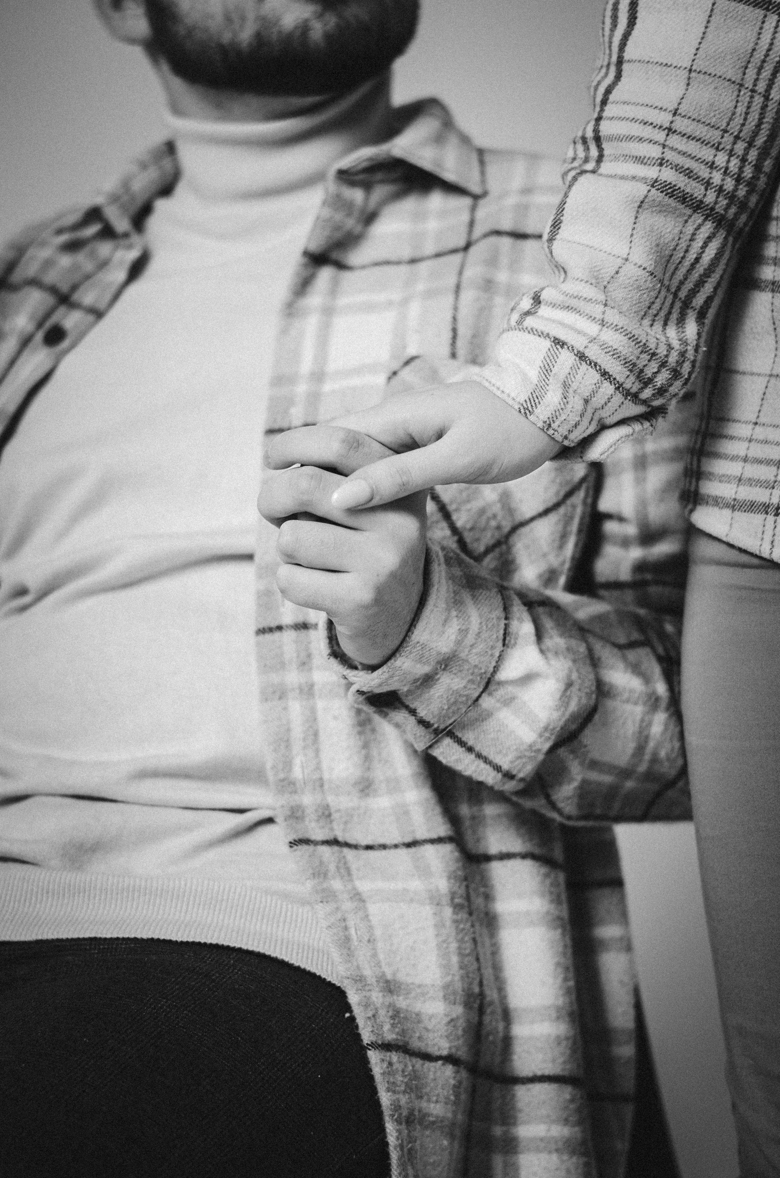 Чувственная парная фотосессия в студии. Портретный и репортажный фотограф в Санкт-Петербурге