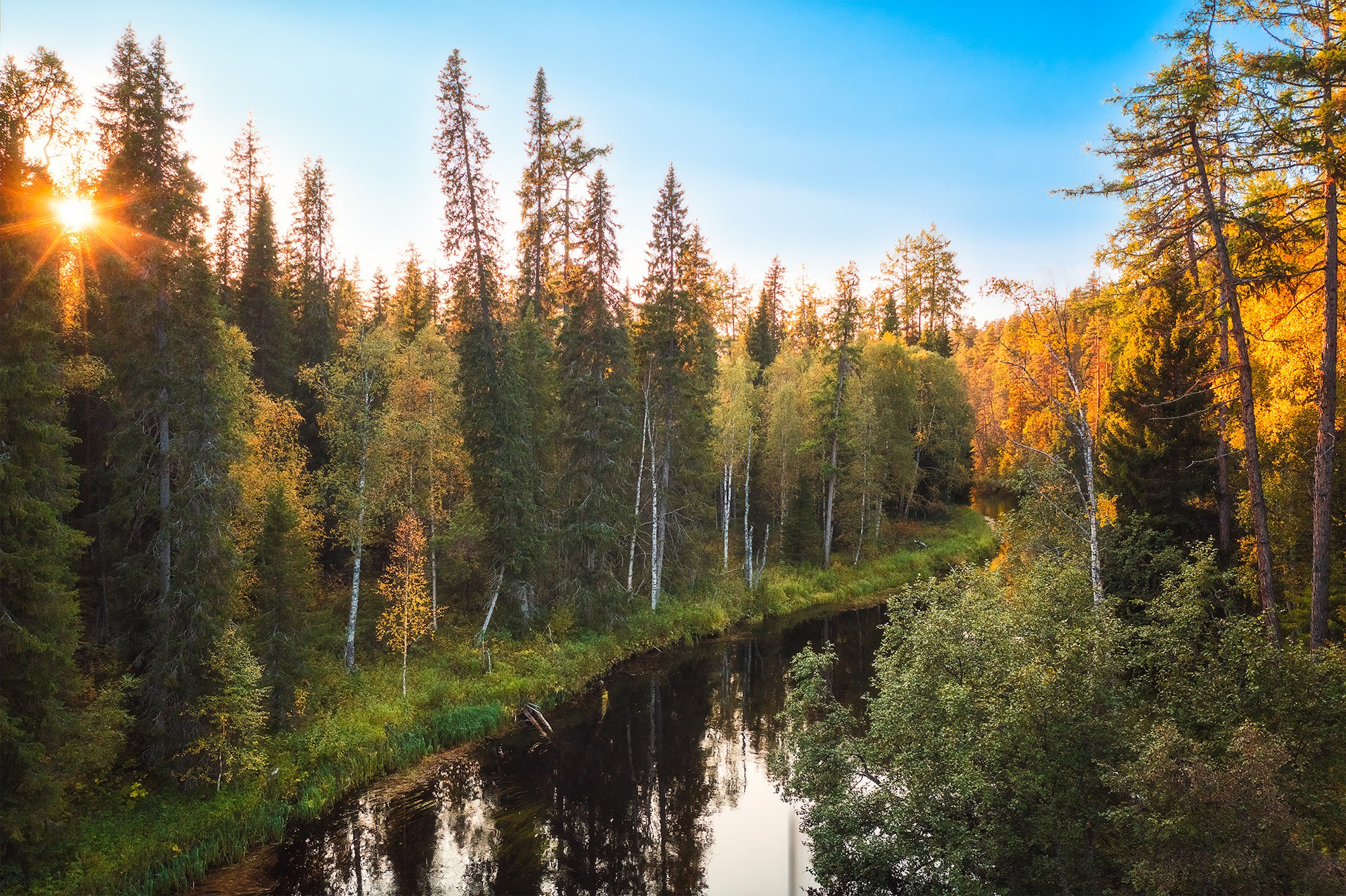 Пейзаж. Аэросъемка в Архангельске, Александр Ермолин