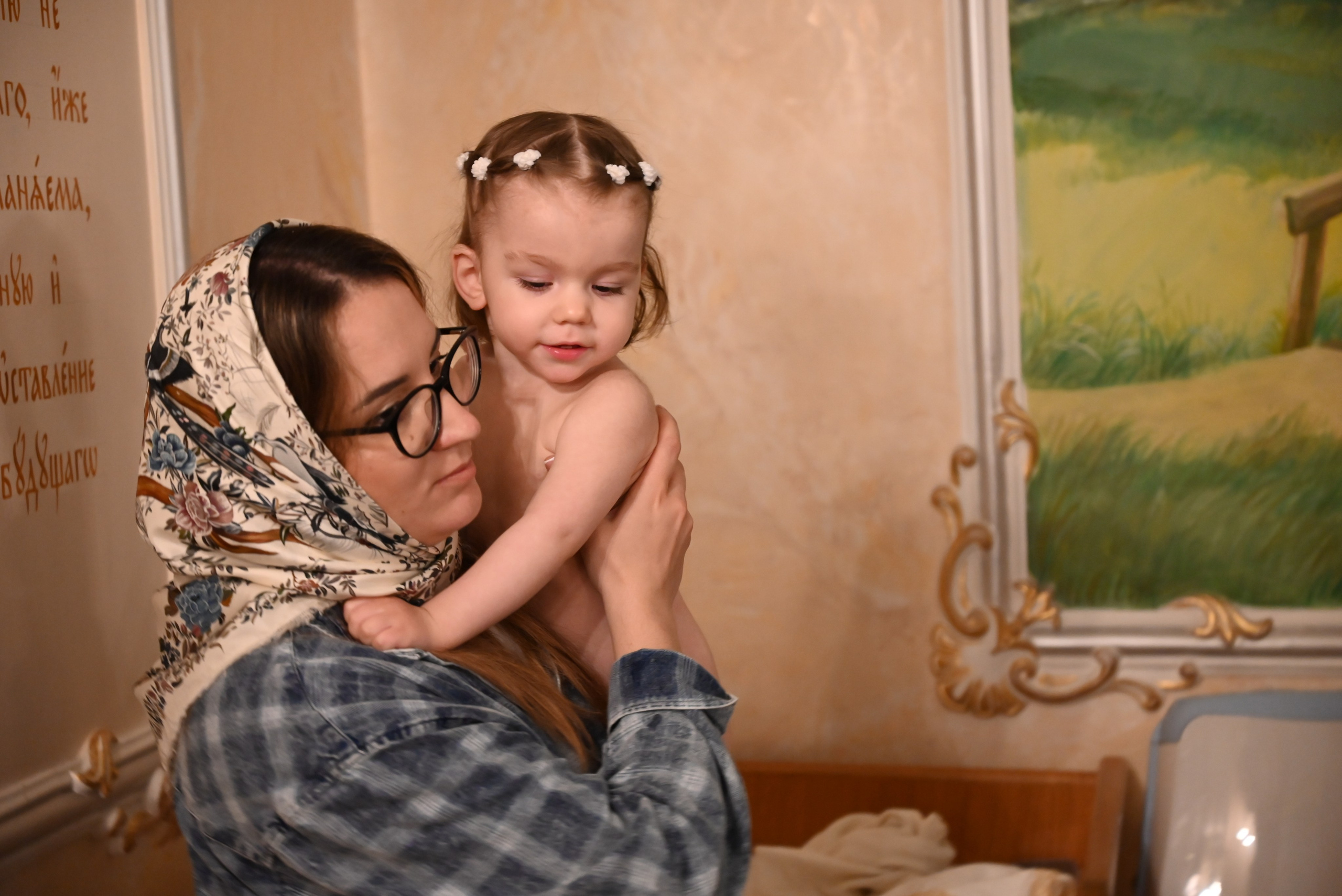 Крещение 7 мая. Семейный и детский фотограф Москва