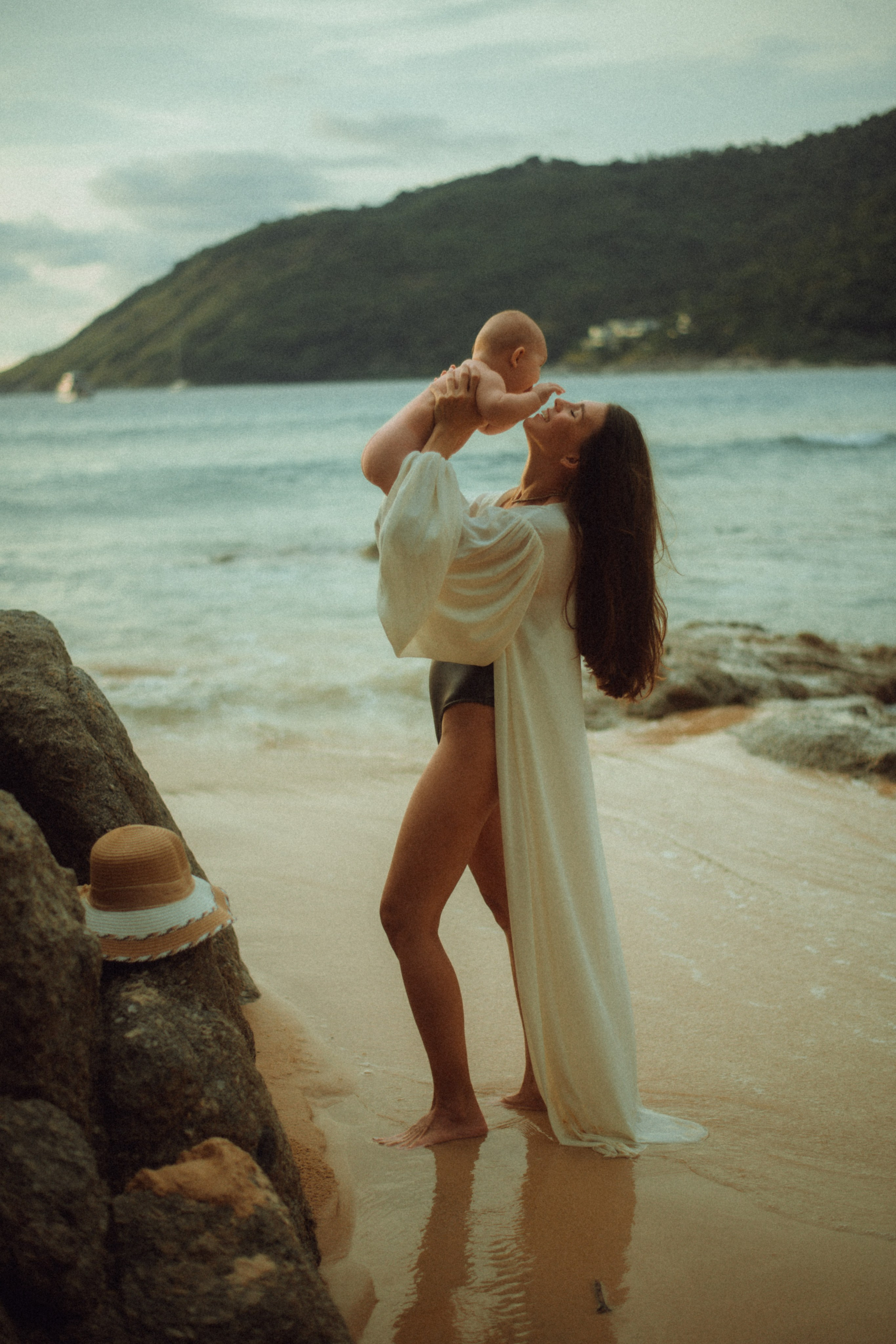 Мама и малыш море. Фотограф и Видеограф Анапа, Новороссийск, Краснодар. Алина и Женя