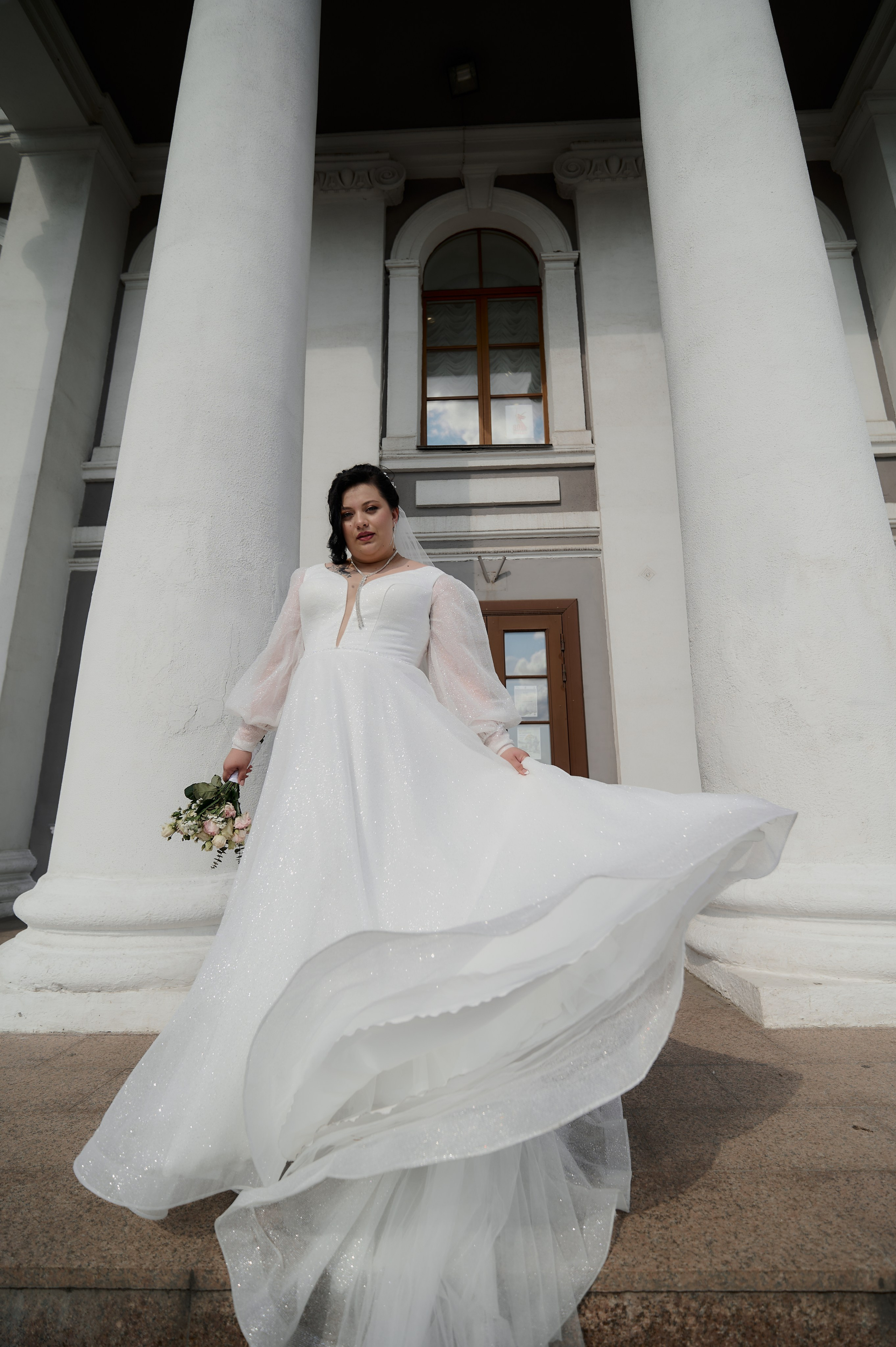 Свадебная фотосессия в студии. Свадебный фотограф в Туле Никита Беляев