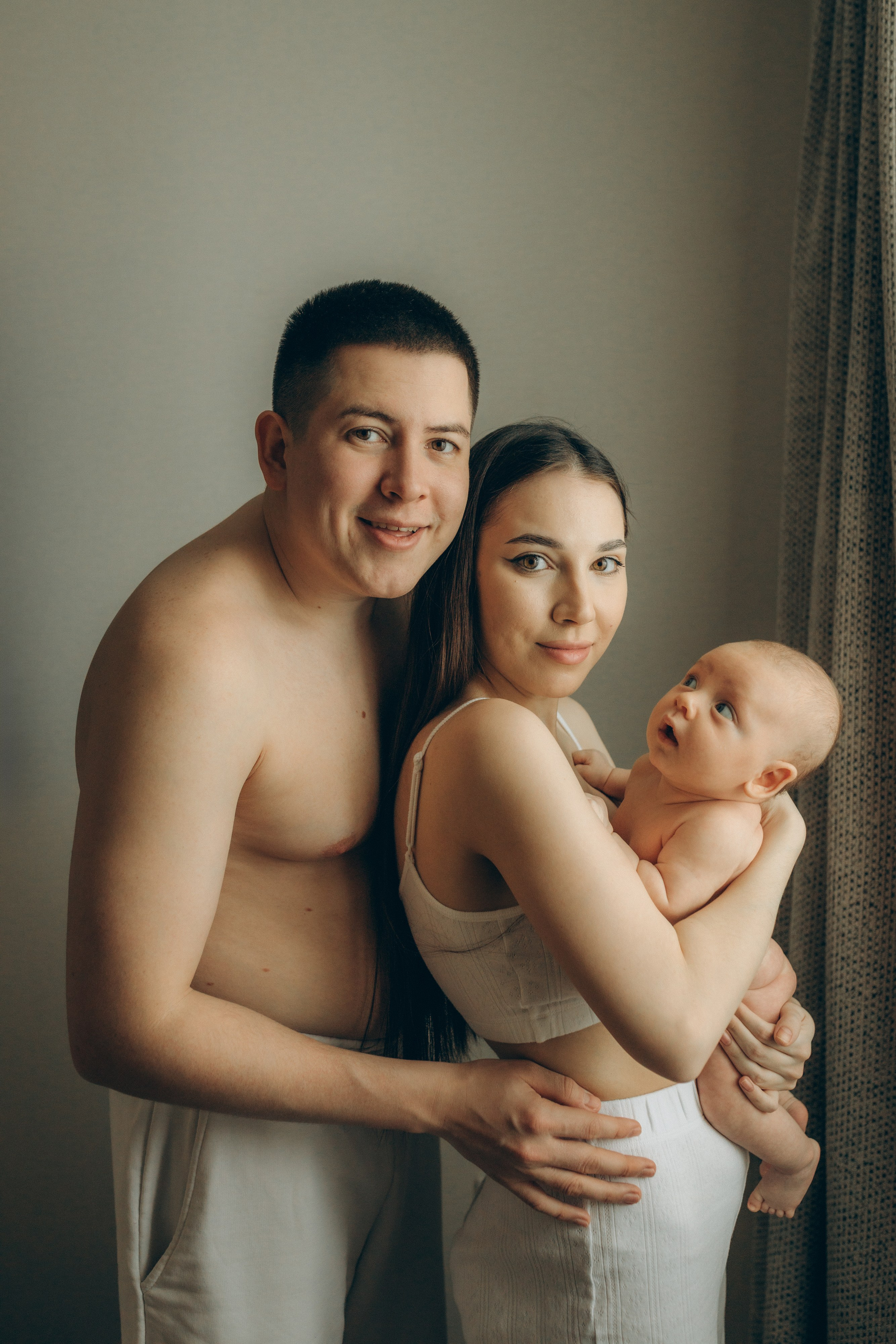 Ира, Вадим и Костя. Семейный фотограф и фотограф на роды в Ростове-на-Дону Мухина Виктория