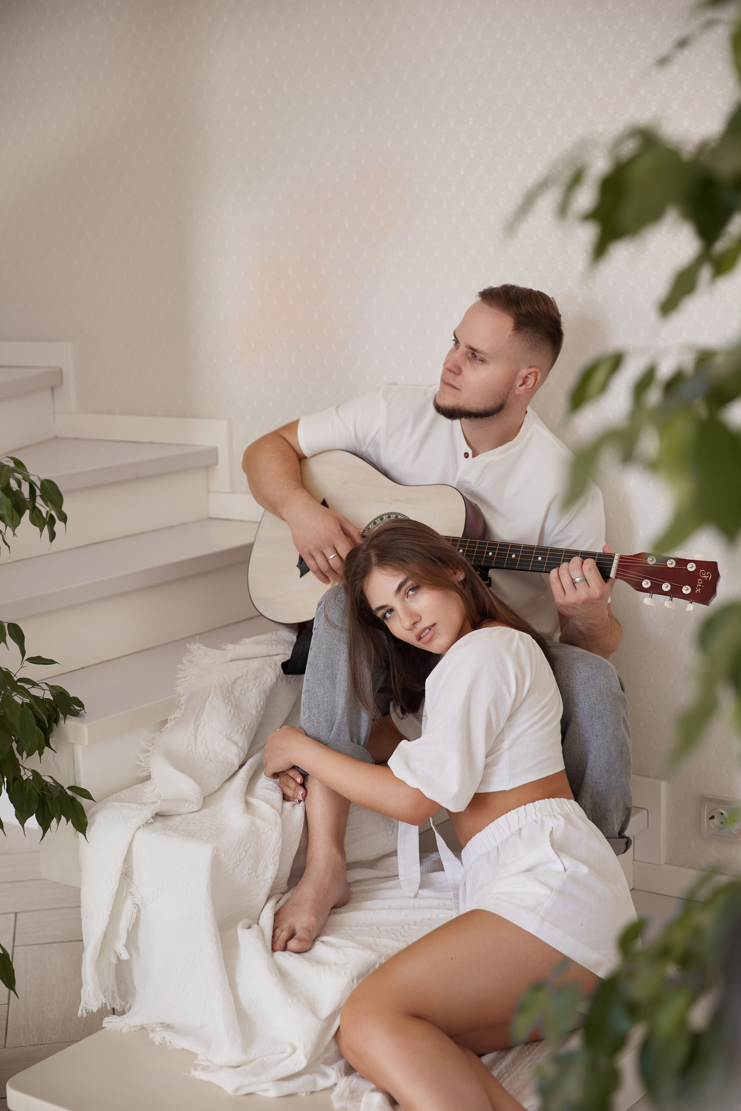 Дмитрий и Алина. Фотограф женского портрета, беременности и материнства Харькова Елена