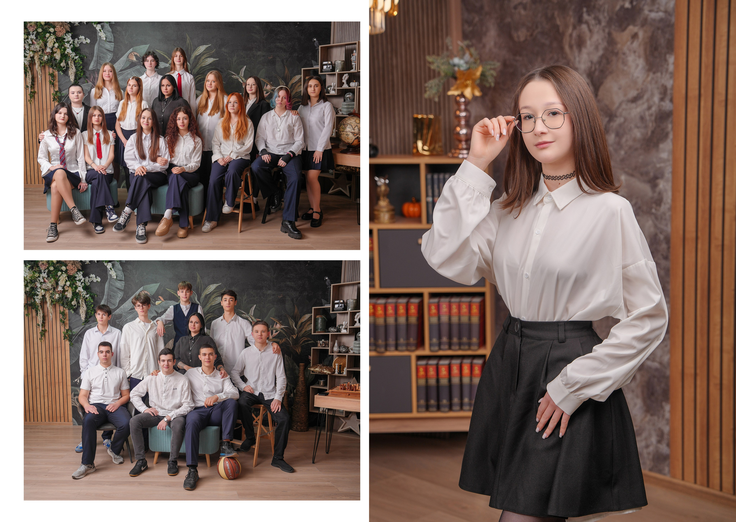 ГИМНАЗИЯ 87 — 9 «Д» класс. Красивый выпускной альбом в Краснодаре