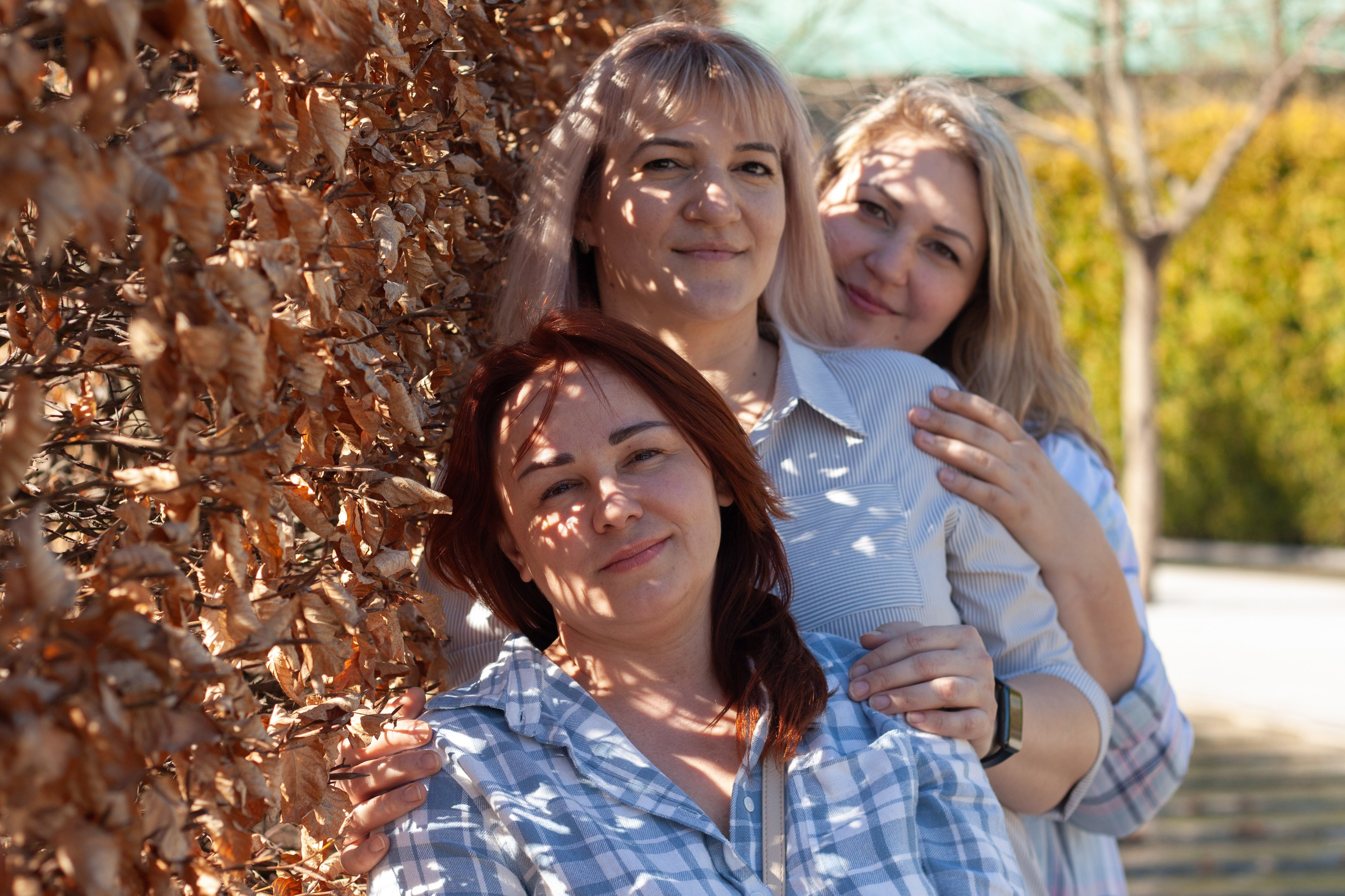 В парке. Фотограф