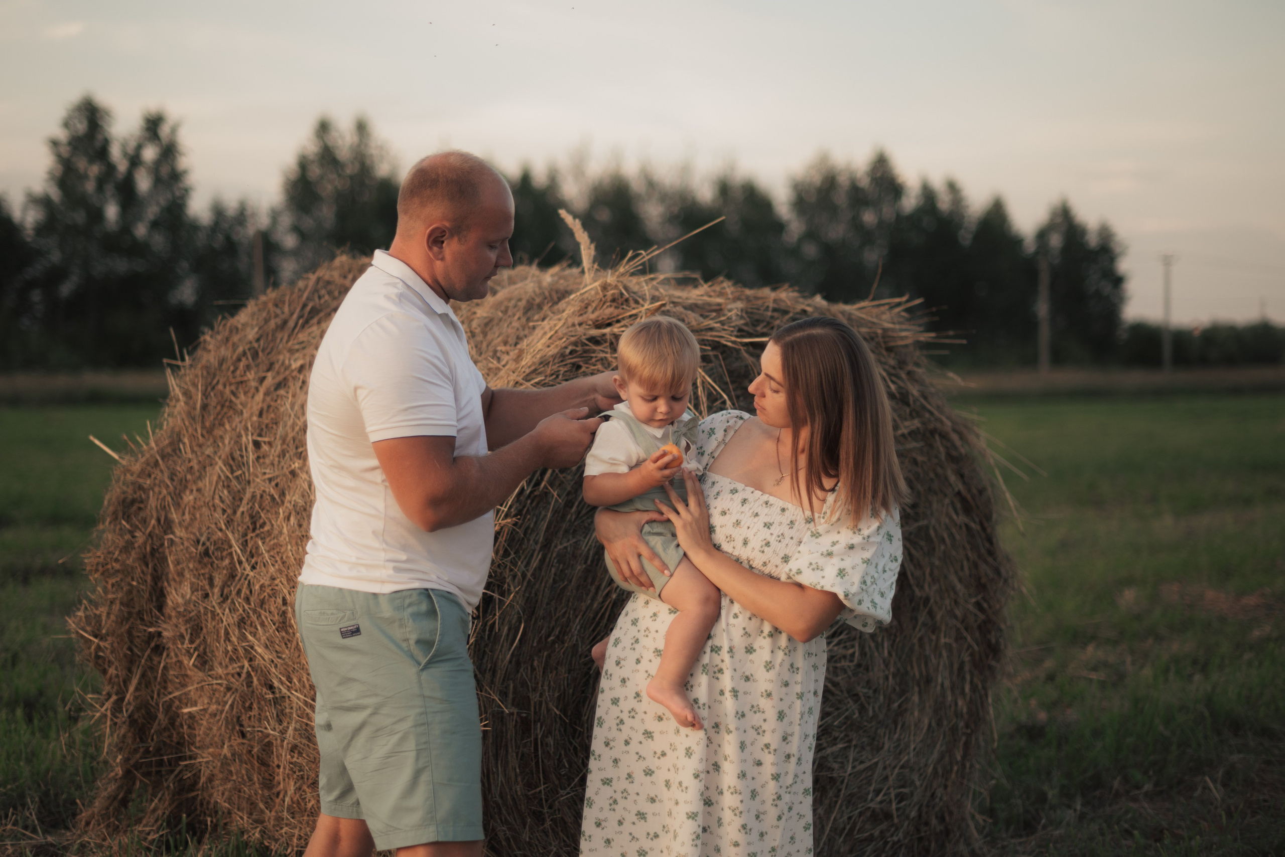 Ксения с семьей. Семейный и детский фотограф в Щелково Алена Дробот