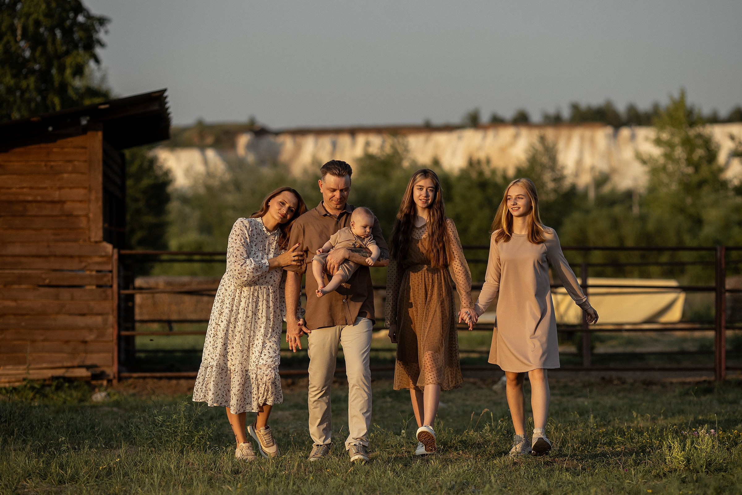 На закате. Свадебный и портретный фотограф  Воронеж — Москва Аким Свиридов