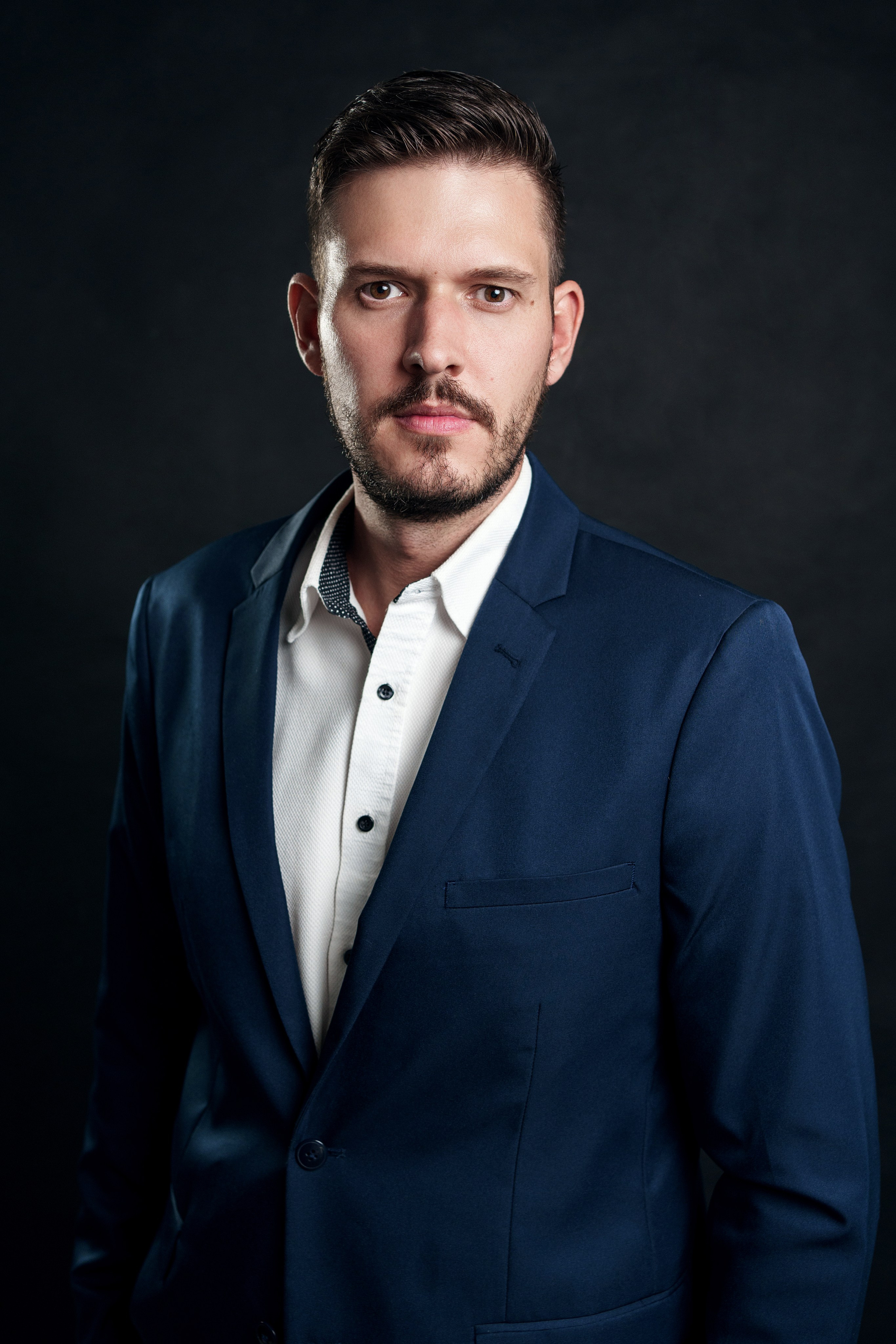 Мужской портрет. Фотограф Иван Петров