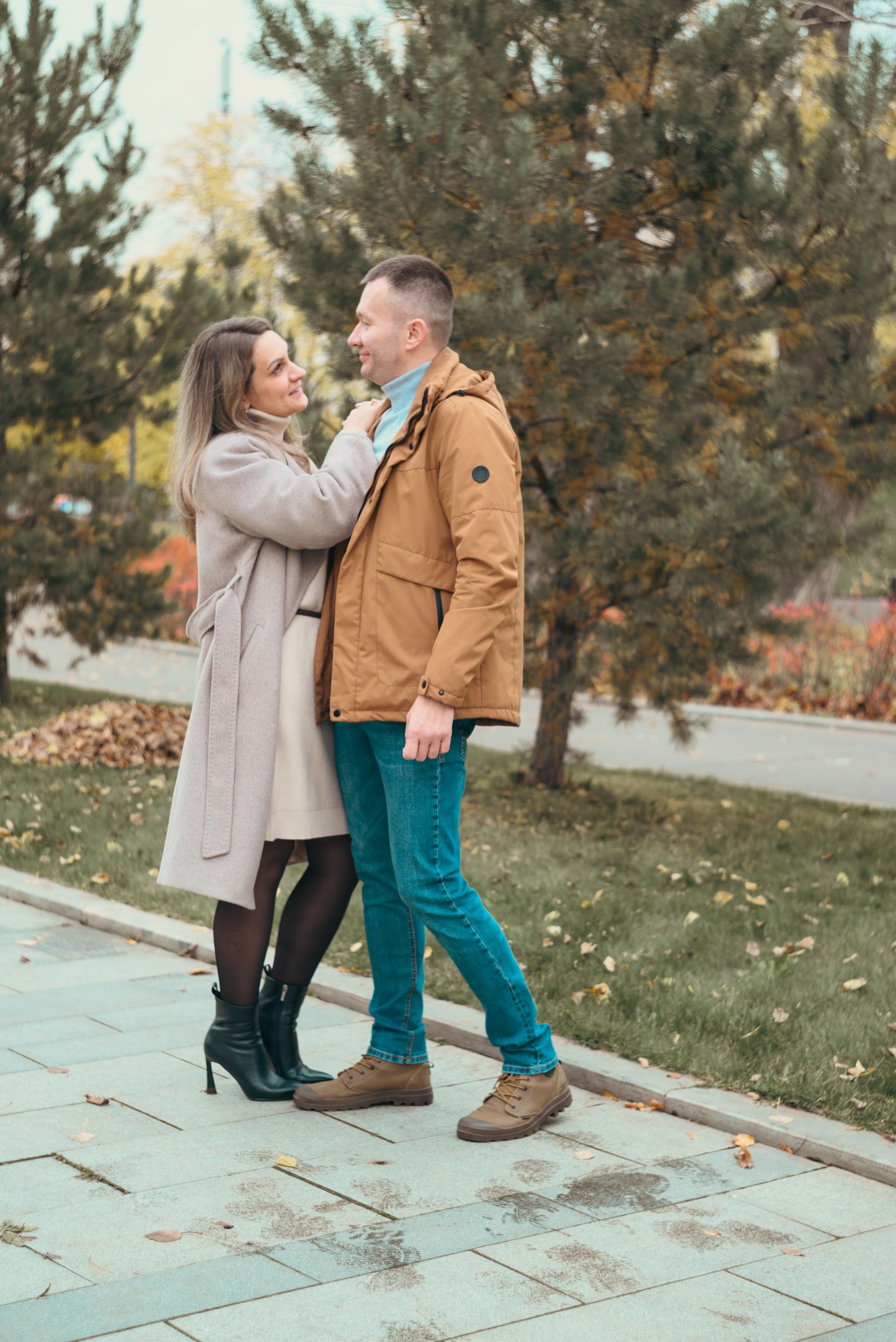 Осенняя Love story. Семейный фотограф г. Москва