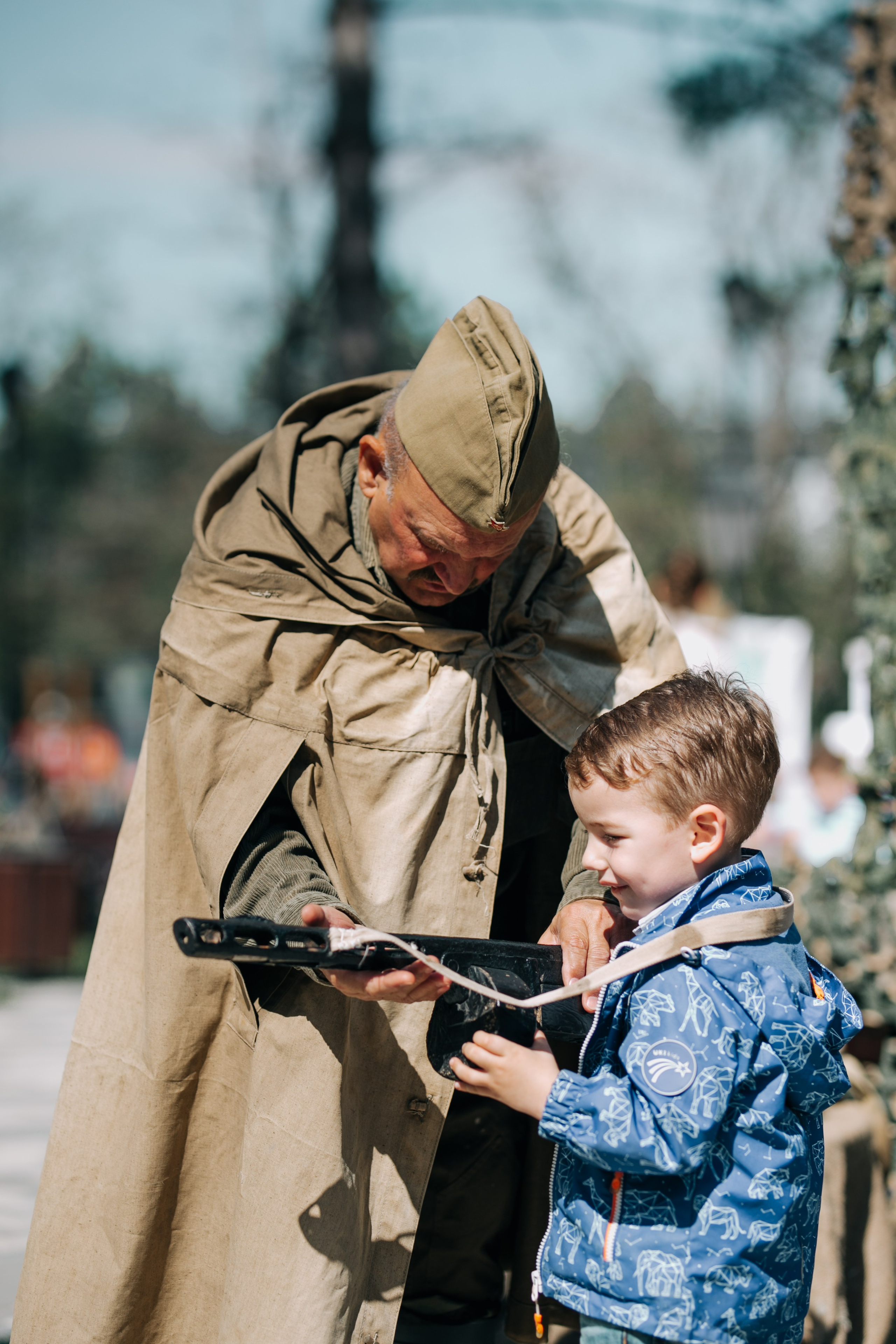 День освобождения Бахчисарая от нееко-фашистских захватчиков. Фотограф в Крыму