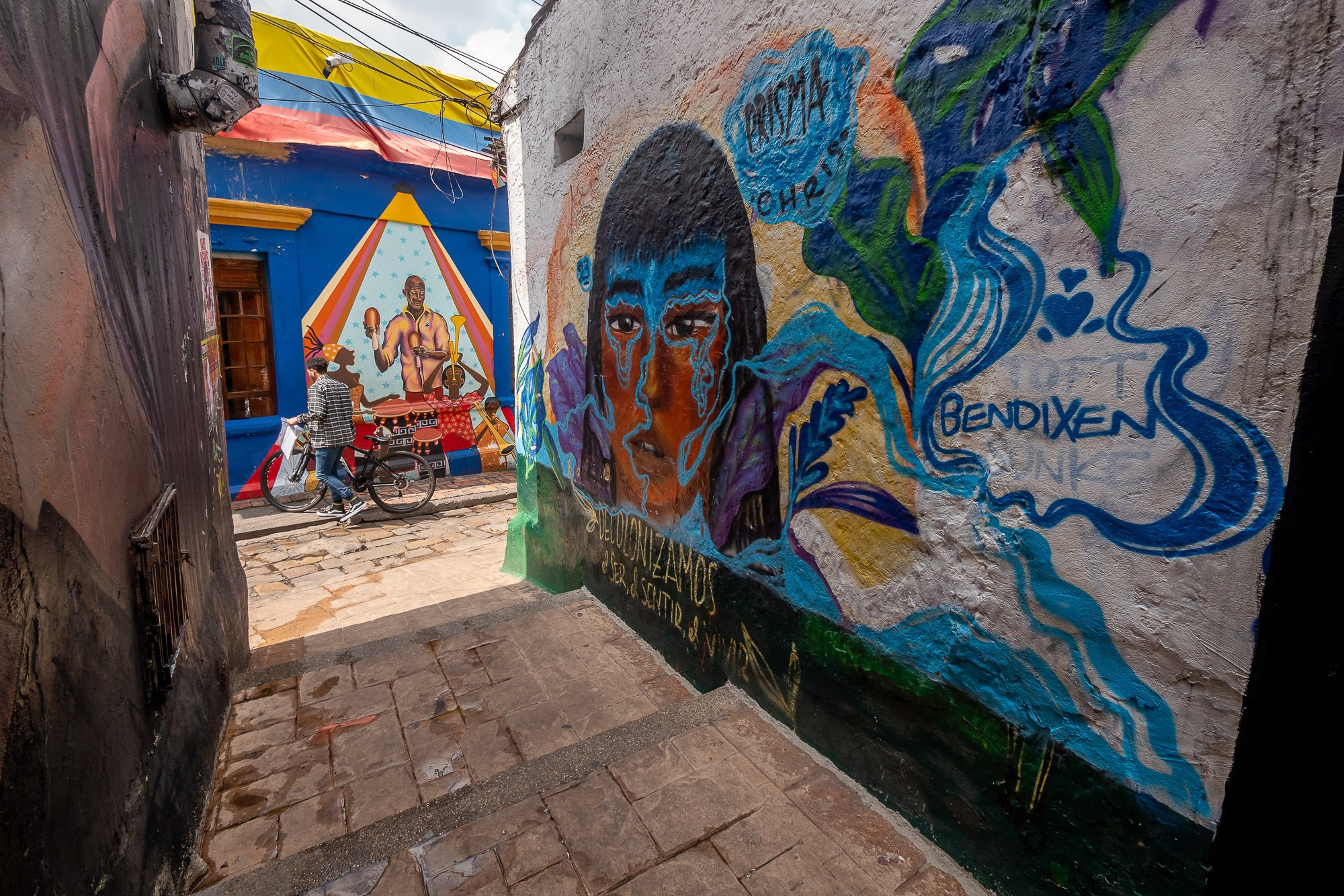 Богота, столица Колумбии. Bogotá, the capital of Colombia. Фотограф Алексей Скоробогатько