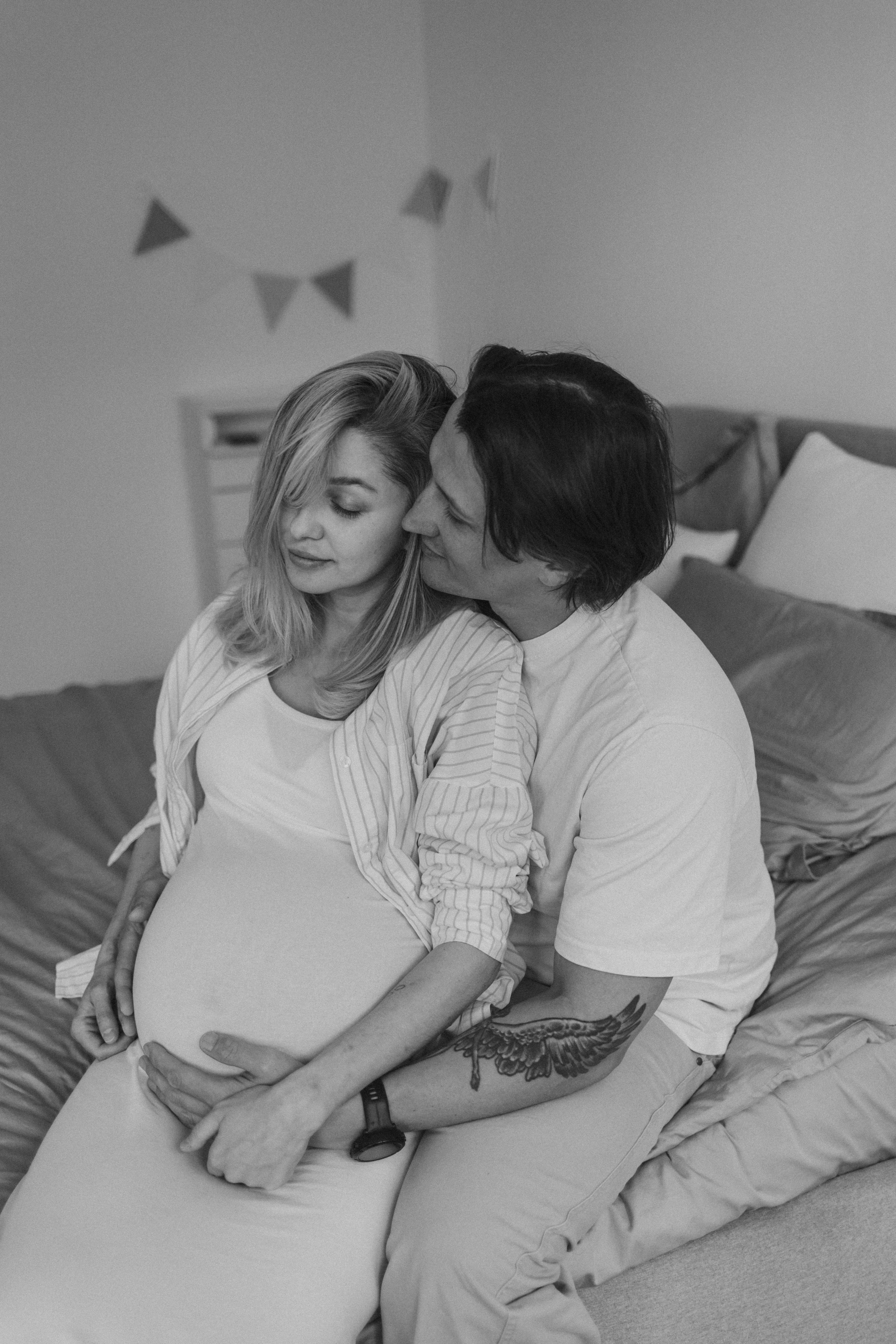 Катя, Паша, Валера и Родион ждут братика. Семейный фотограф в Москве