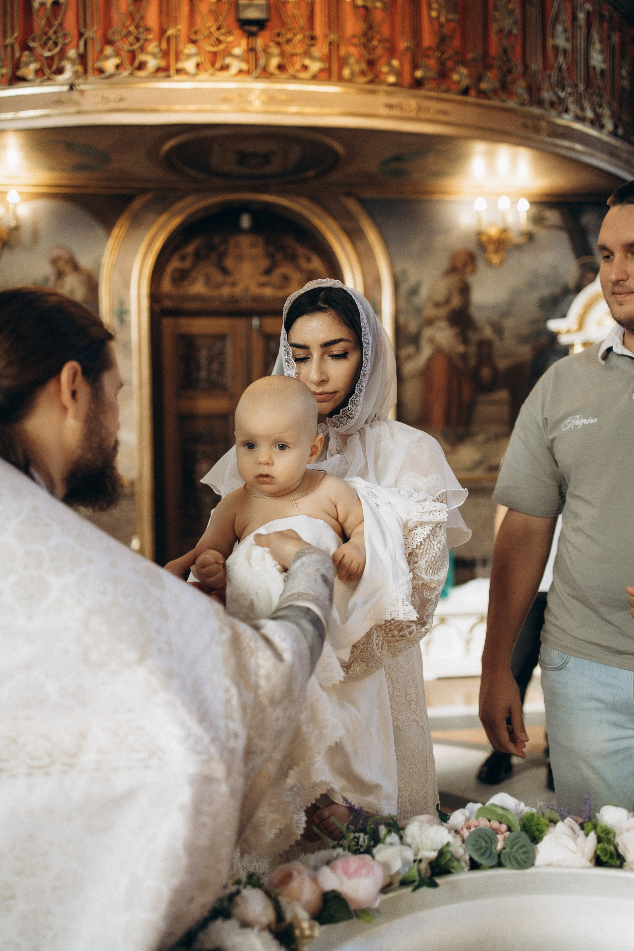 Крещение Арины. Самый теплый фотограф в Краснодаре Рябоконь Ксения