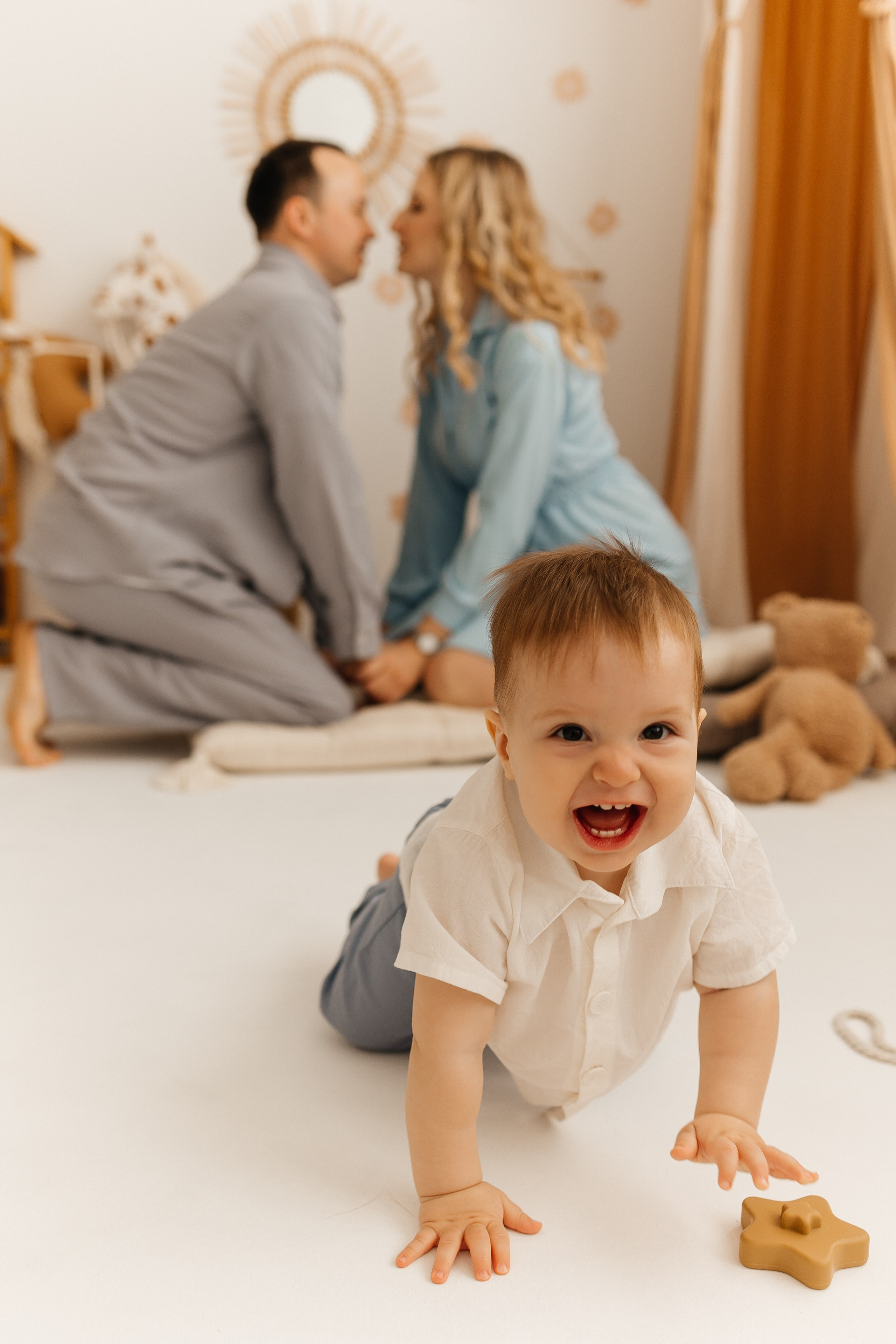 К годику Демьяна — фотостудия «My kitten». Семейный фотограф в Краснодаре Храмова Анна