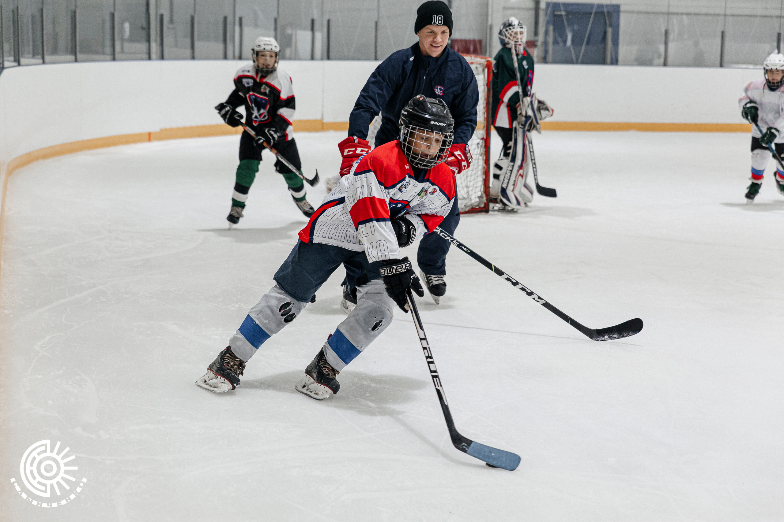 Школа хоккейного мастерства TechSkating. Фотограф Андрей Слынченко