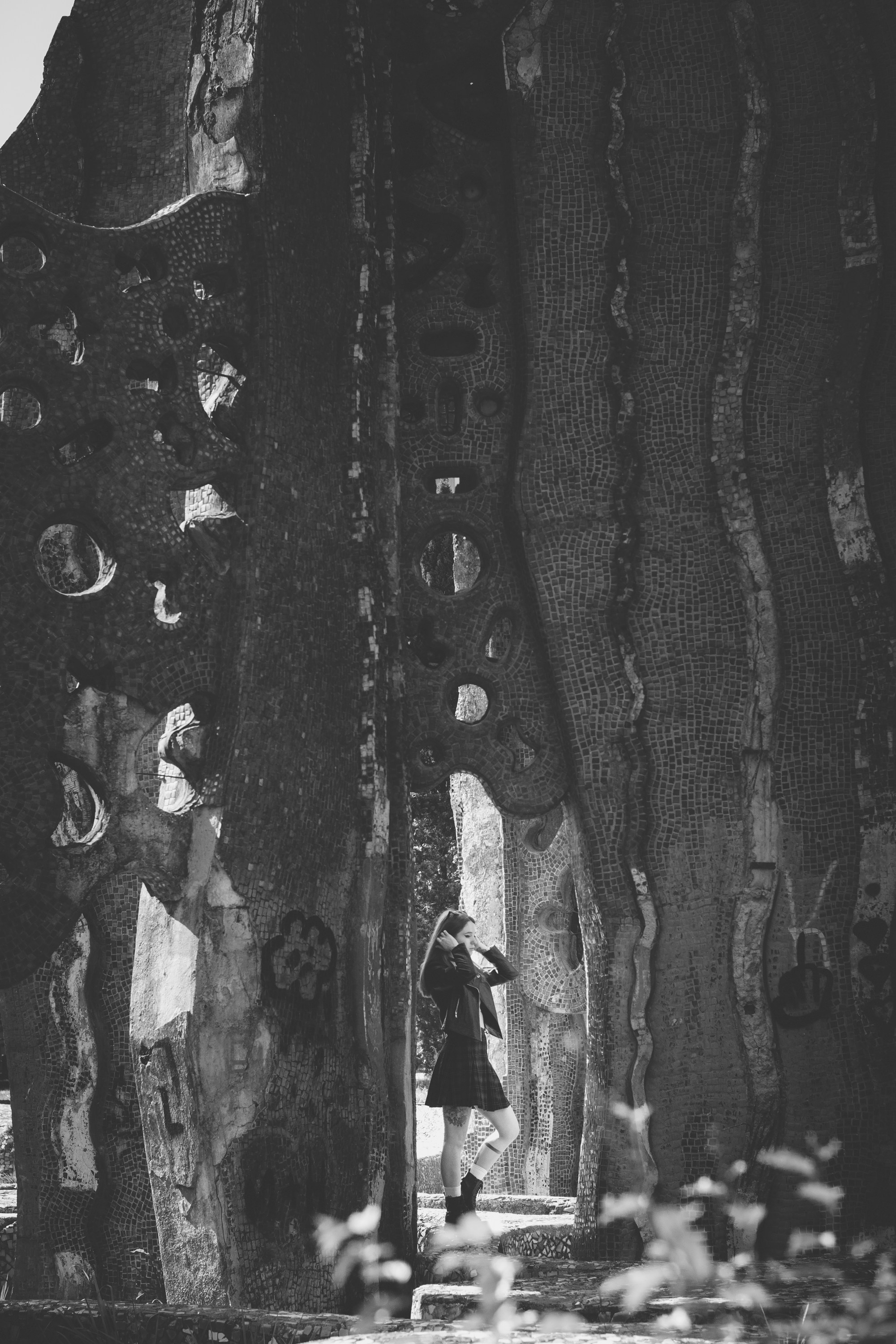 Арт фотосессия в Адлере у памятника Коралл. Фотограф в Сочи | Щербакова Дарья