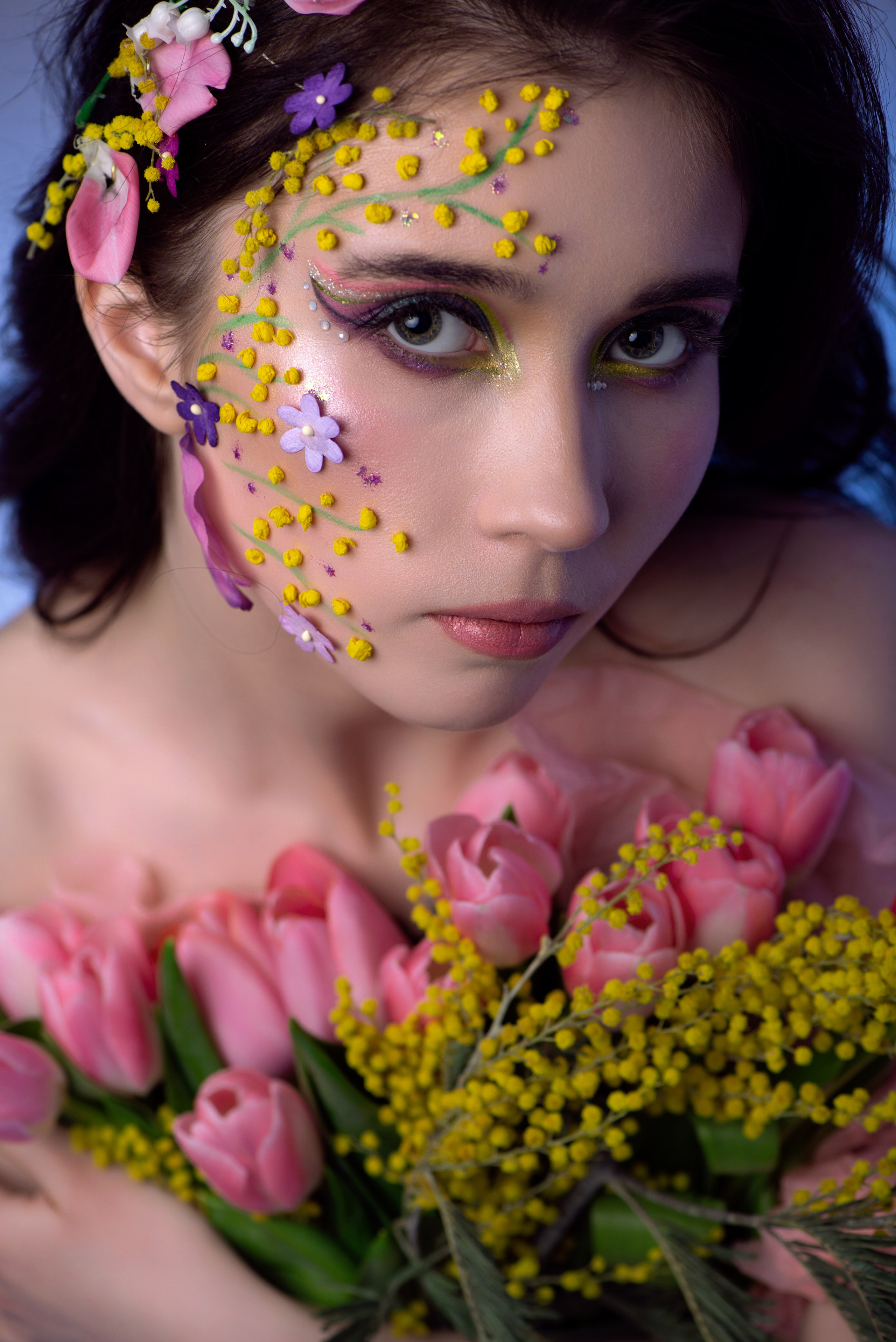 Фотосессия с цветами. Гармония и детали в фотографии Фото продакшен