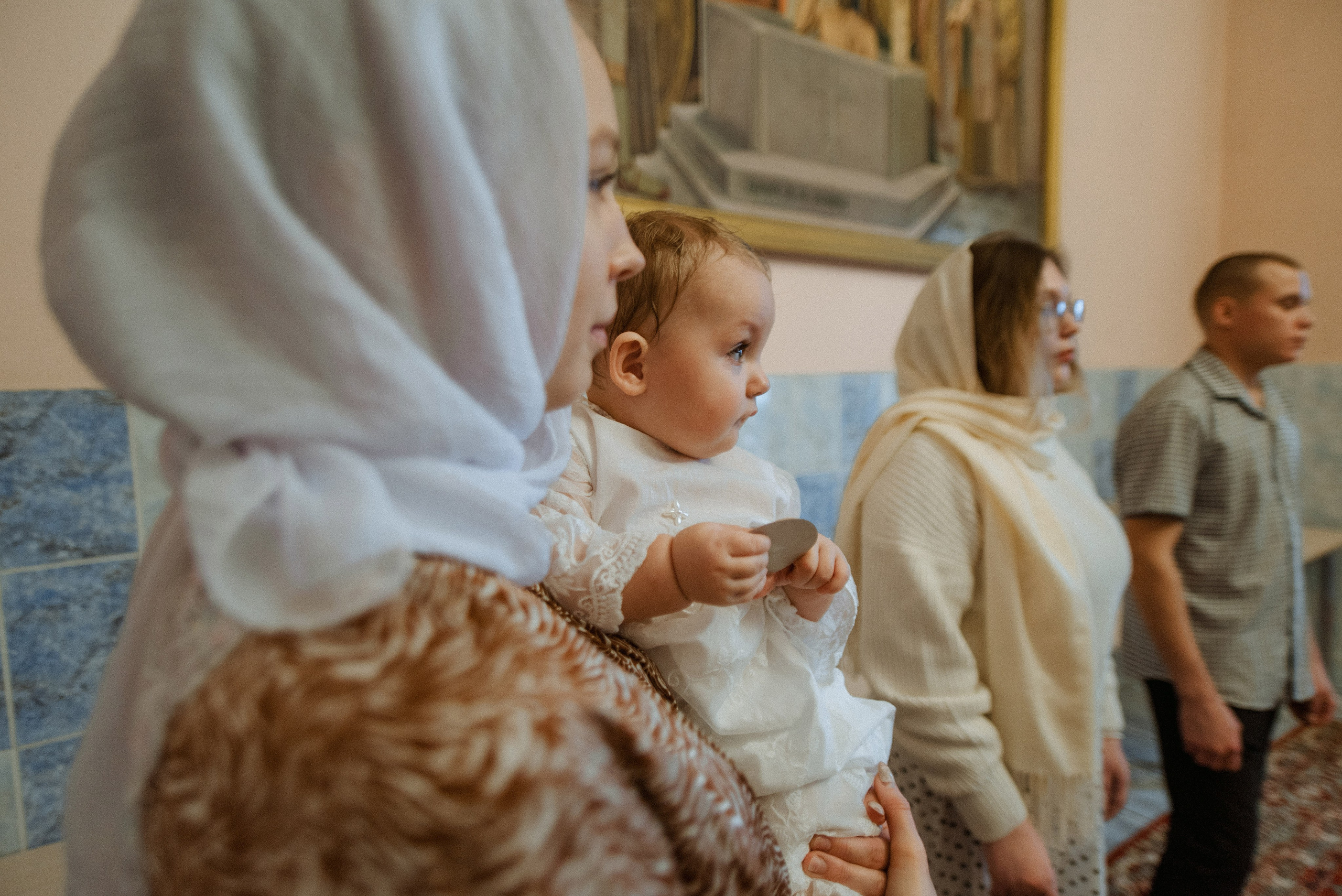 Крещение Евы. Семейный документальный фотограф в Волгограде Мариэта Додина