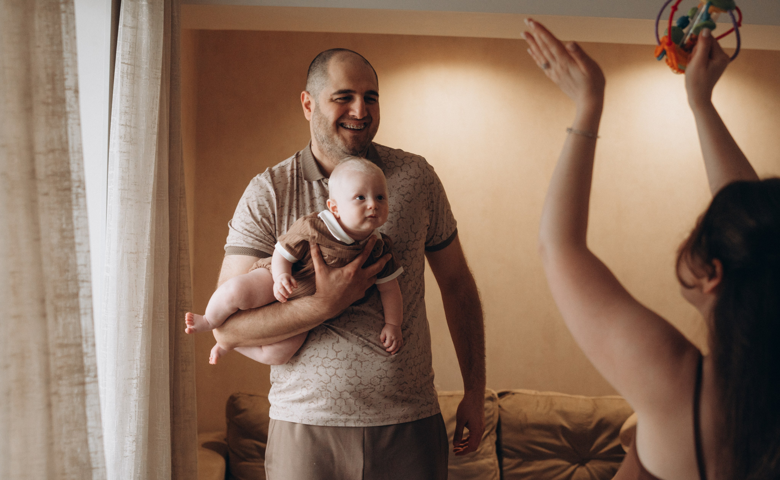 Домашняя фотосессия Роберта. Семейный, ньюборн фотограф, фотограф на роды в Москве, Виктория Тюльдюкова