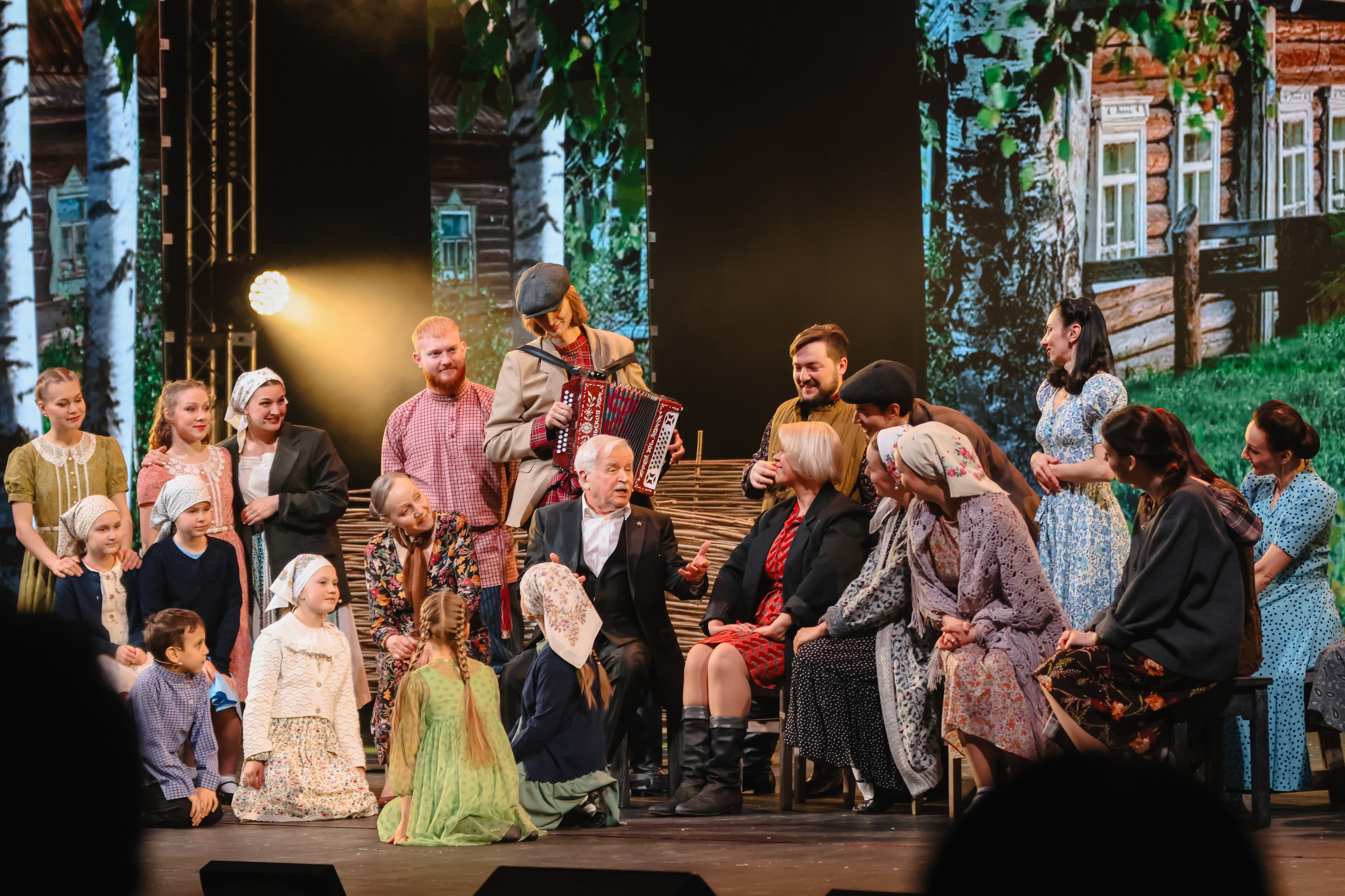 Василий Теркин, театр «Русская песня». Фотограф Ольга Махалова — Санкт-Петербург, Москва, Нижний Новгород